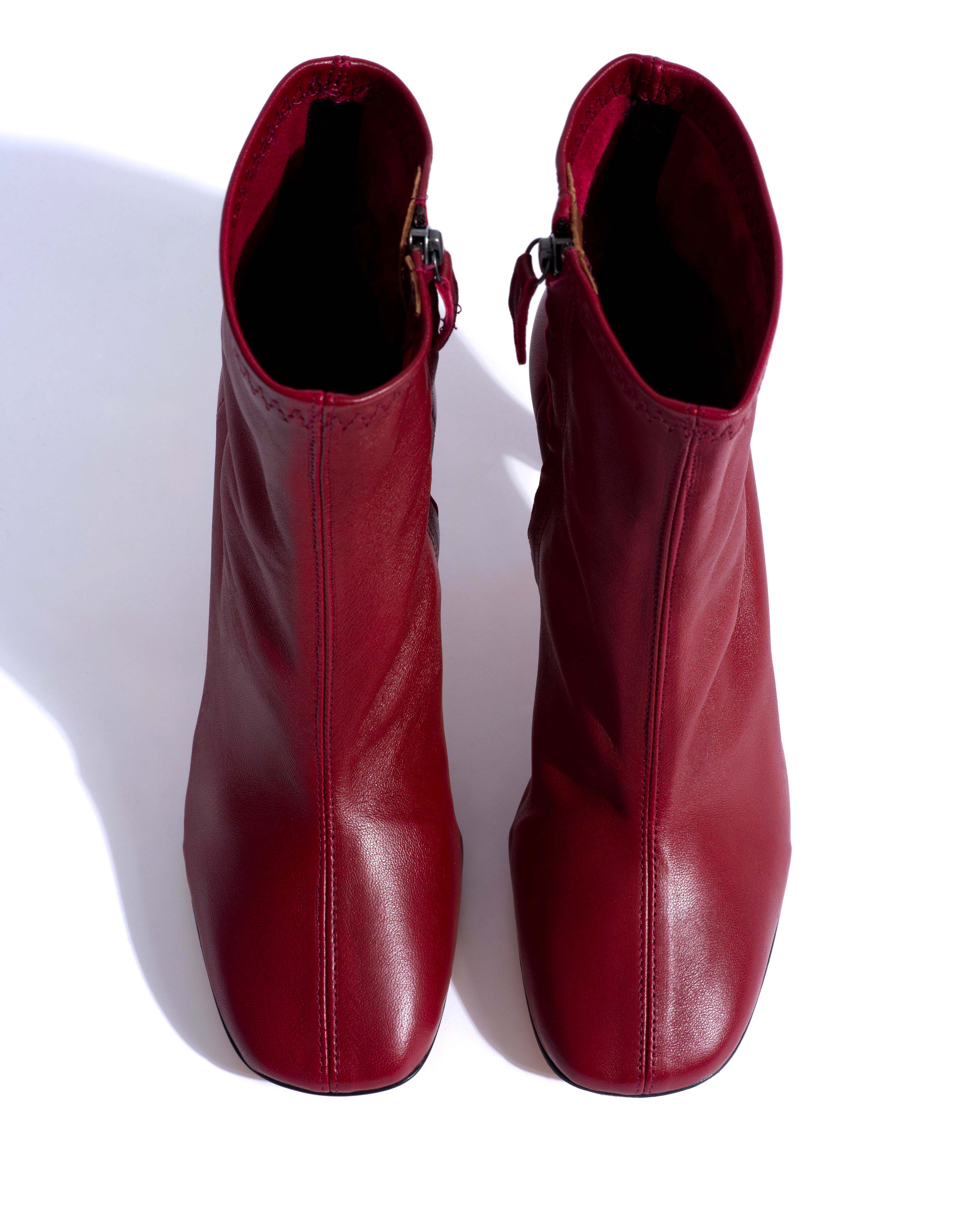Adriana 80 Silky lamb Pomegranate - Image 4