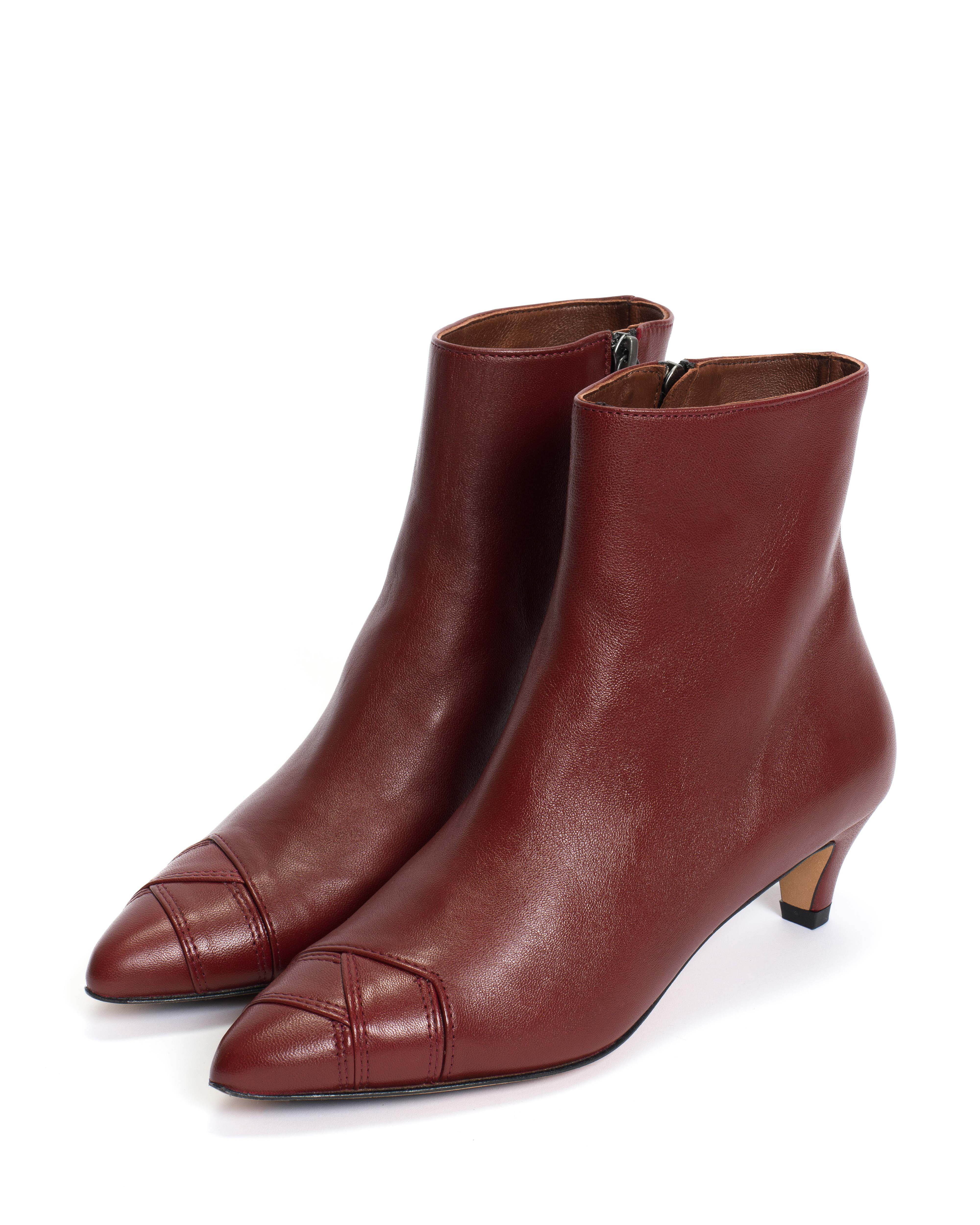 Avy 40 stiletto Silky calf Pomegranate - Image 2