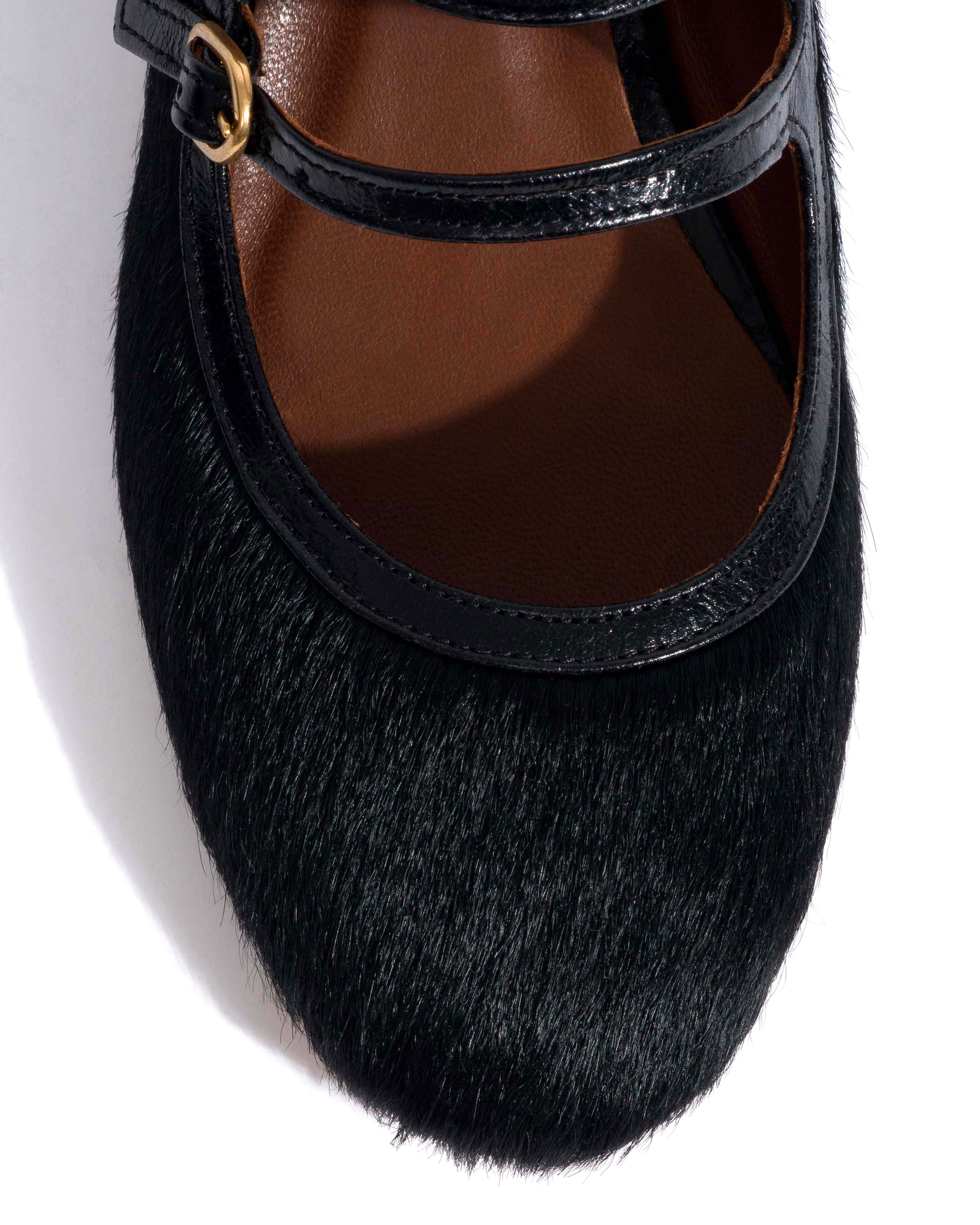 Balie 40 Calf hair Black - Image 5