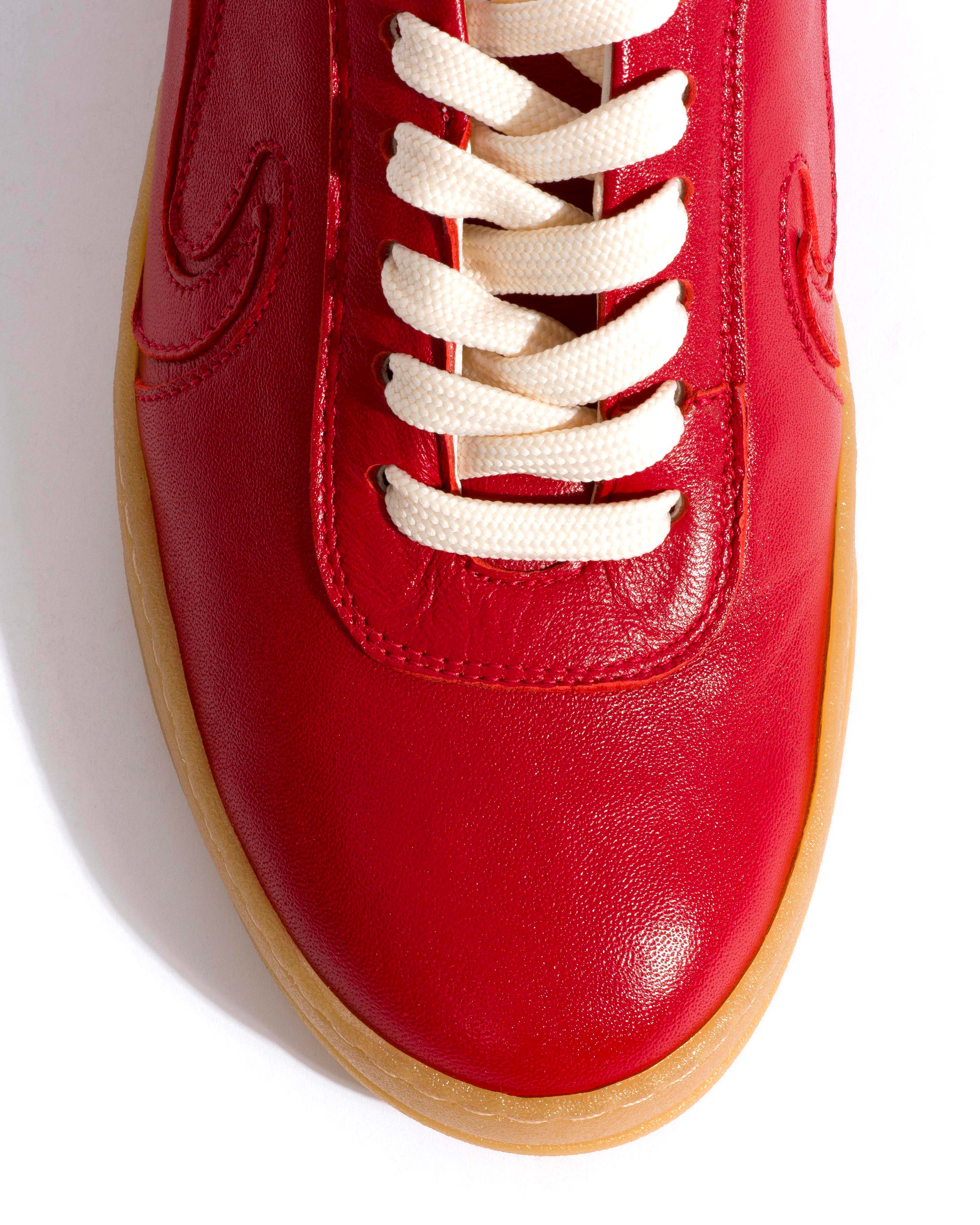 Blaire Shiny lamb Ruby red - Image 5