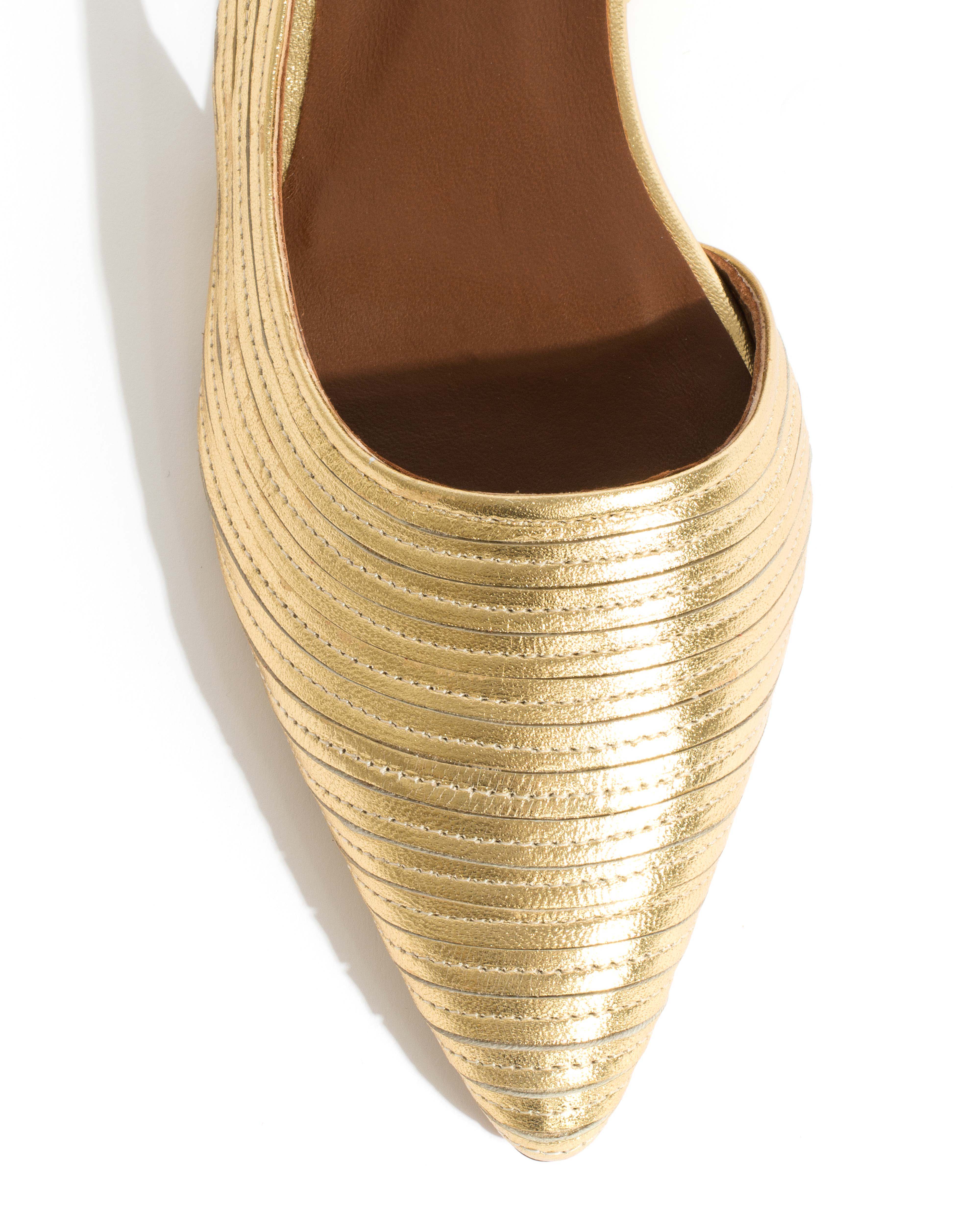 Carla 10 Metallic goat Gold - Image 5