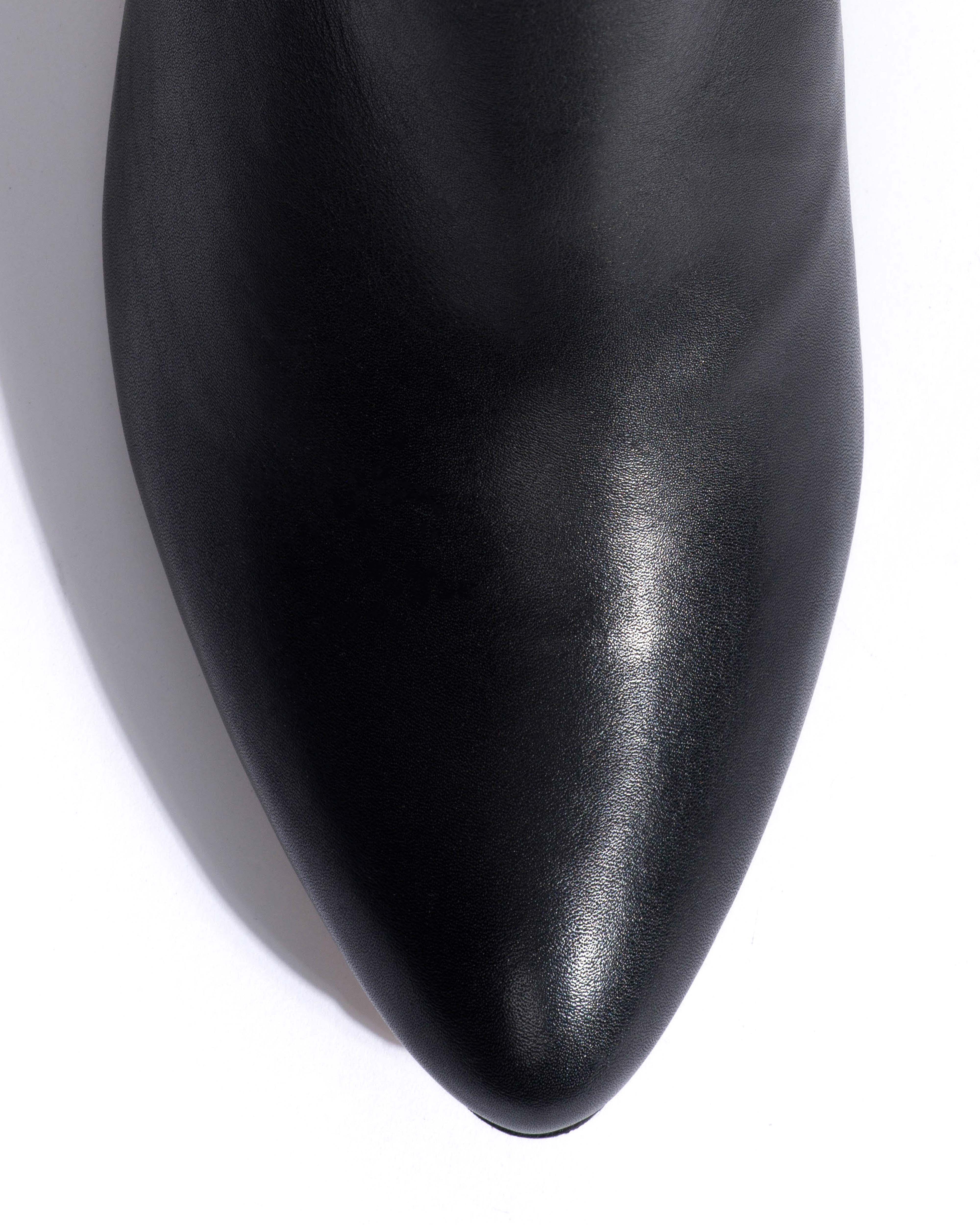 Clivia 50 cone Soft calf Black - Image 6