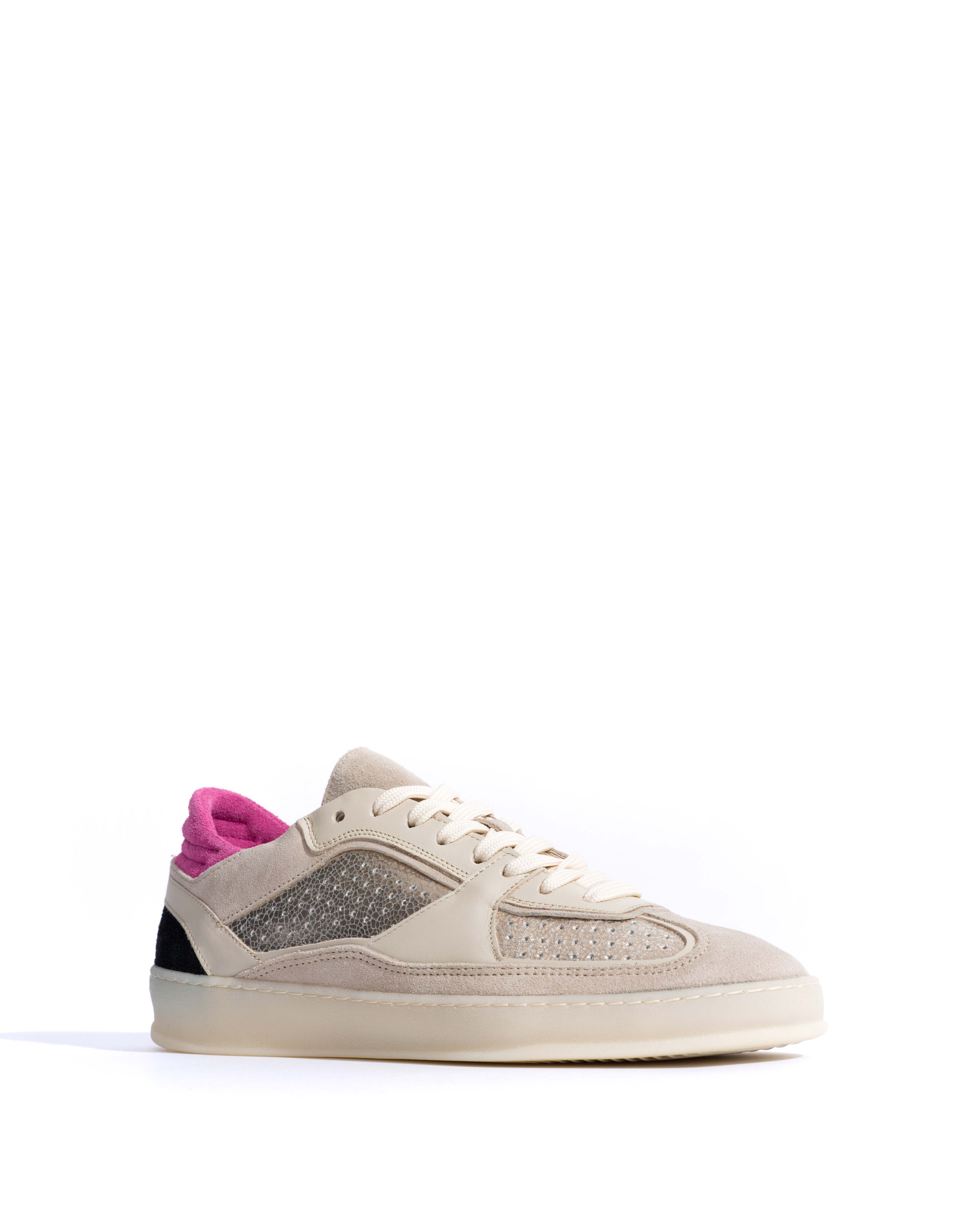 Dabbie Calf suede & mix White sand & champagne mix - Image 2