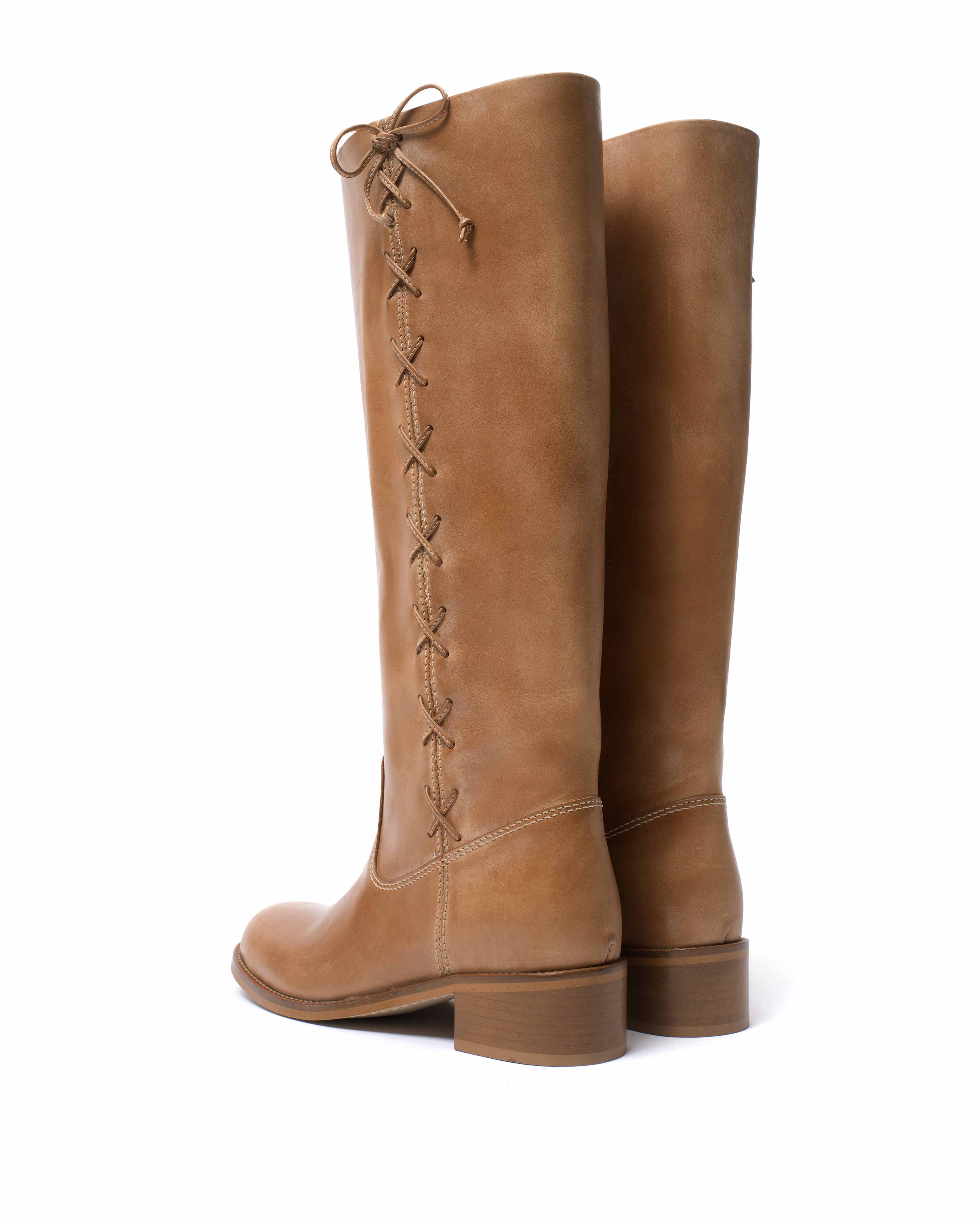 Dico Ann Side laces Escovado Dark tan - Image 5