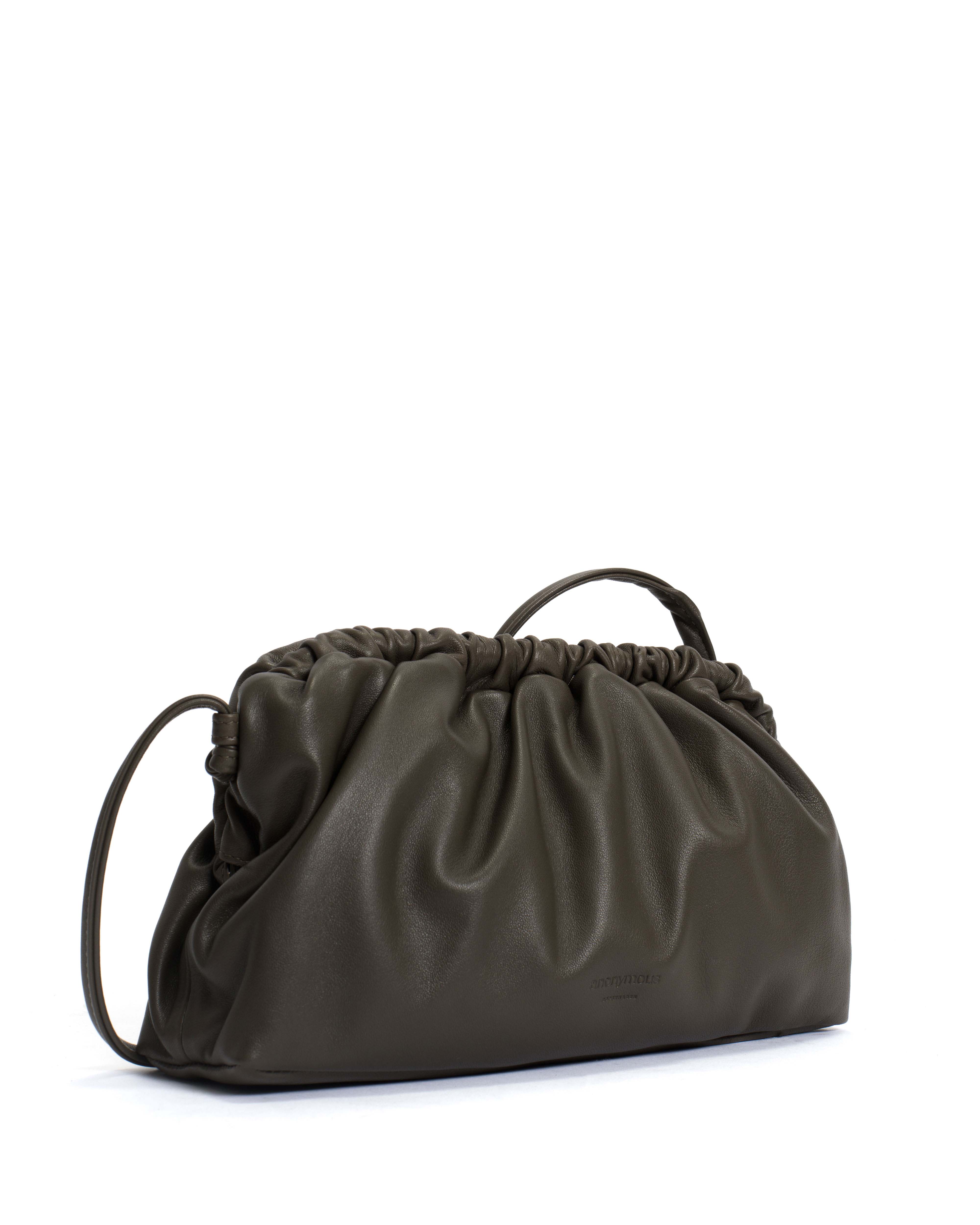 Hally classic cloud bag Shiny lamb Moss green - Image 2