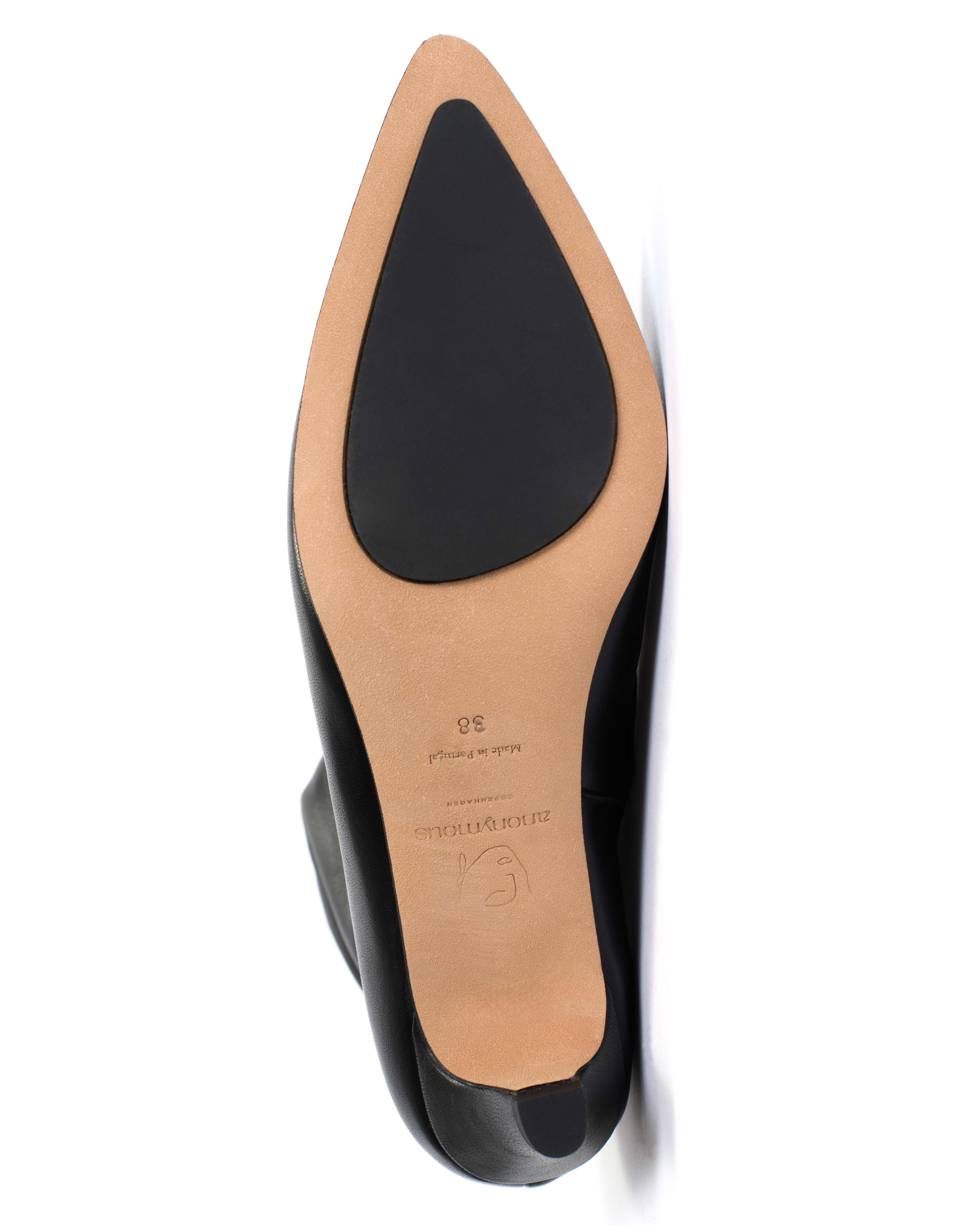 Hicha 40 stiletto Silky calf Black - Image 7