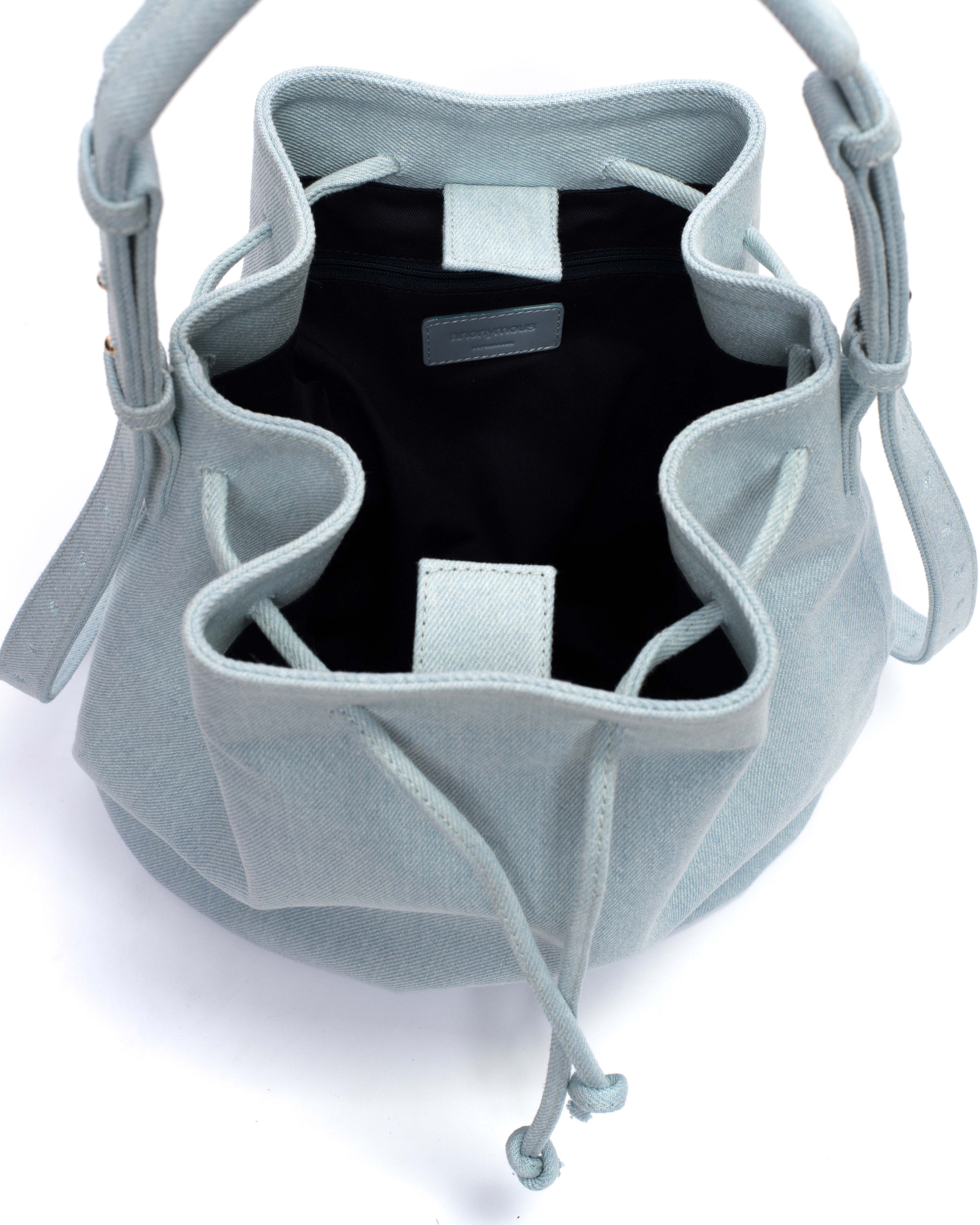 Kacey grand bucket bag Denim Riviera blue - Image 3