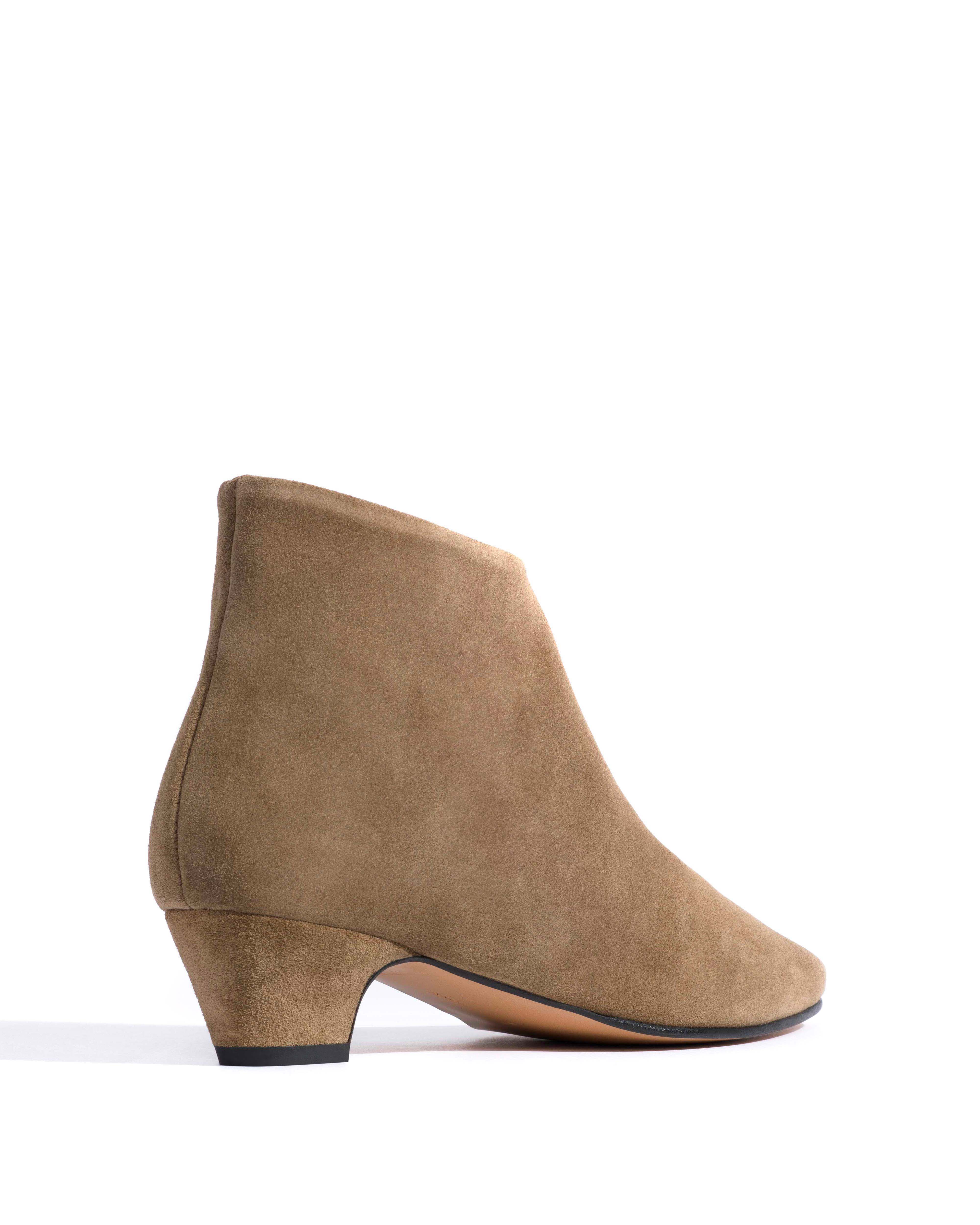Kyra Calf suede Dried olive - Image 3