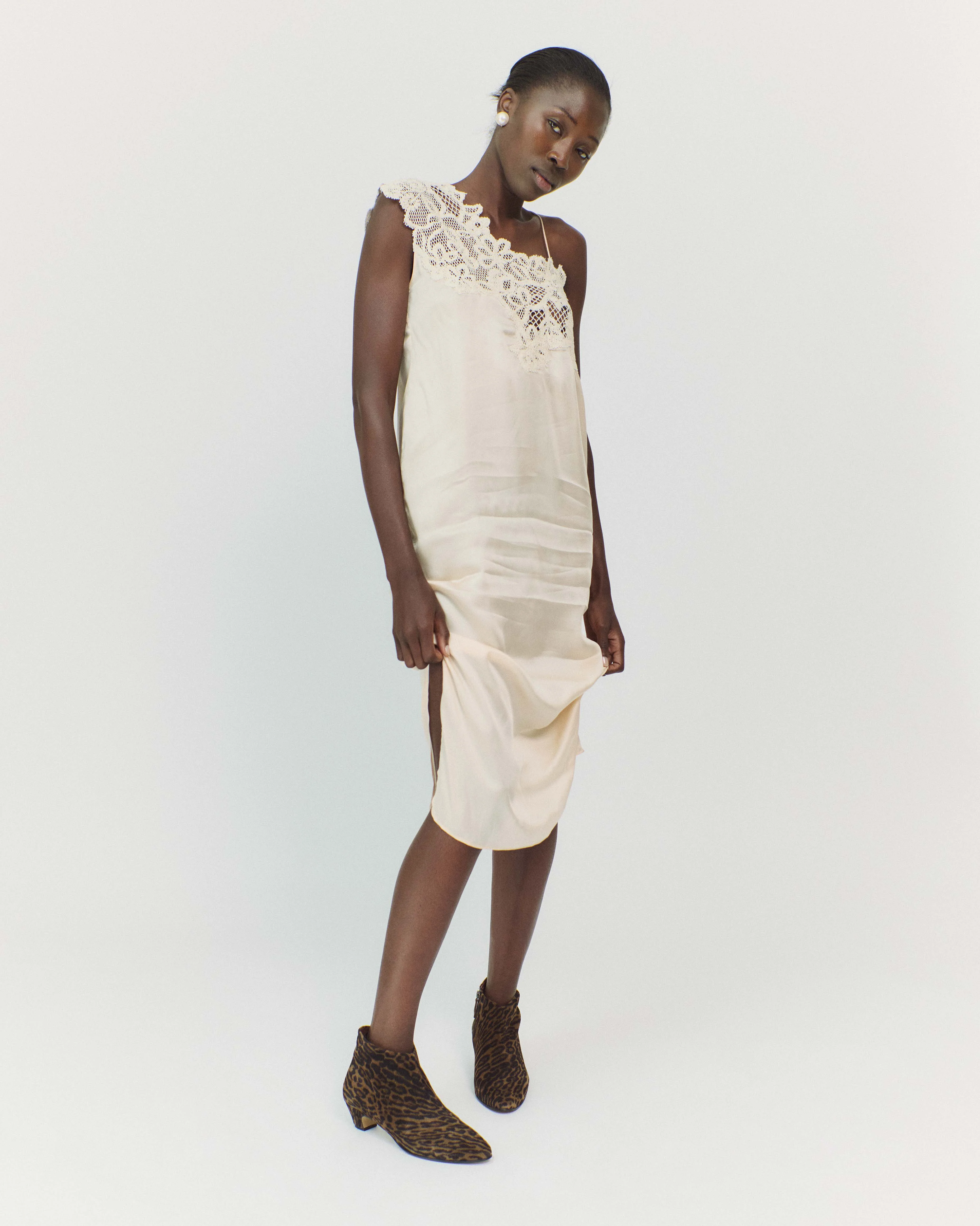 Kyra Calf suede print Jaguar - Image 3