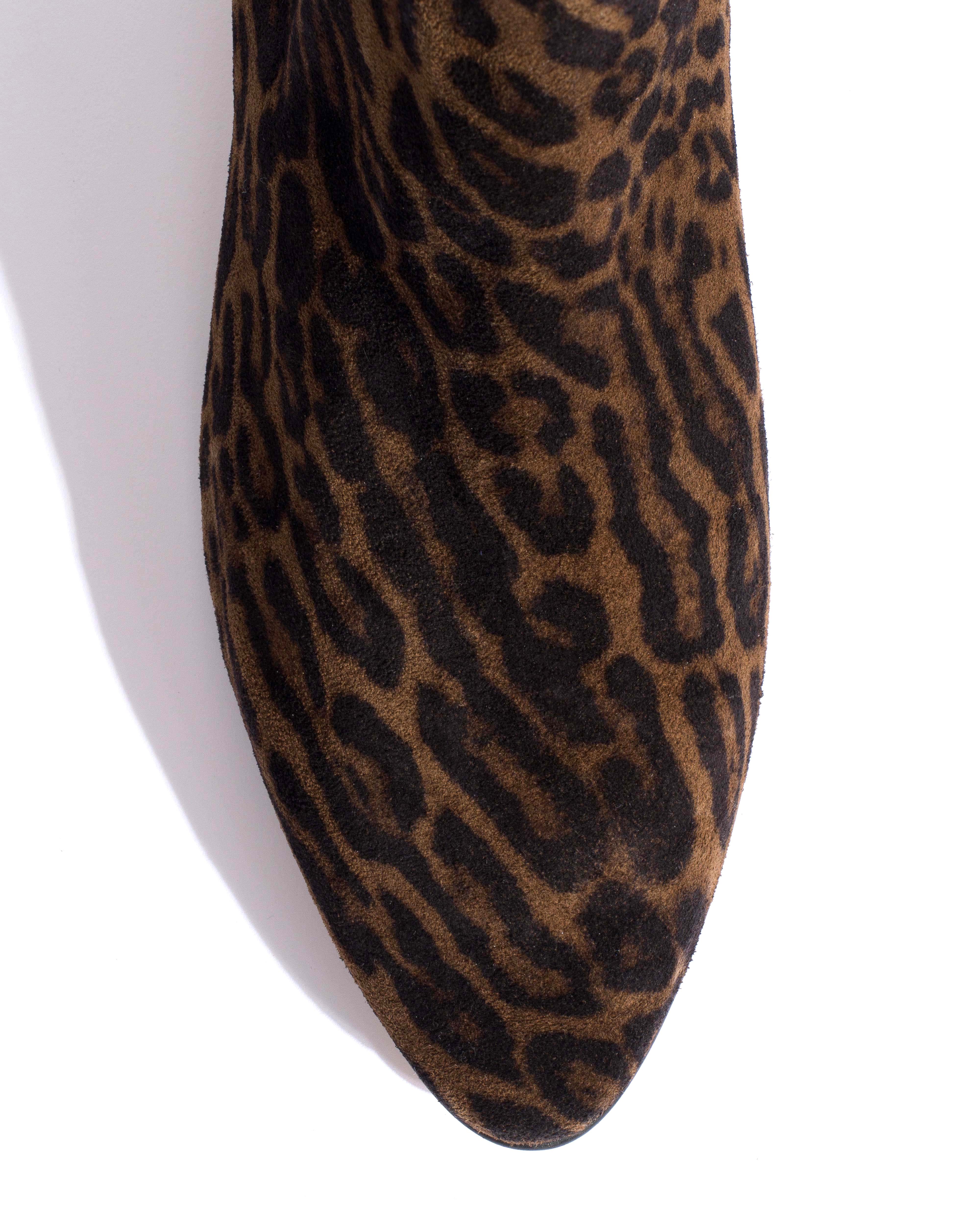 Kyra Calf suede print Jaguar - Image 6