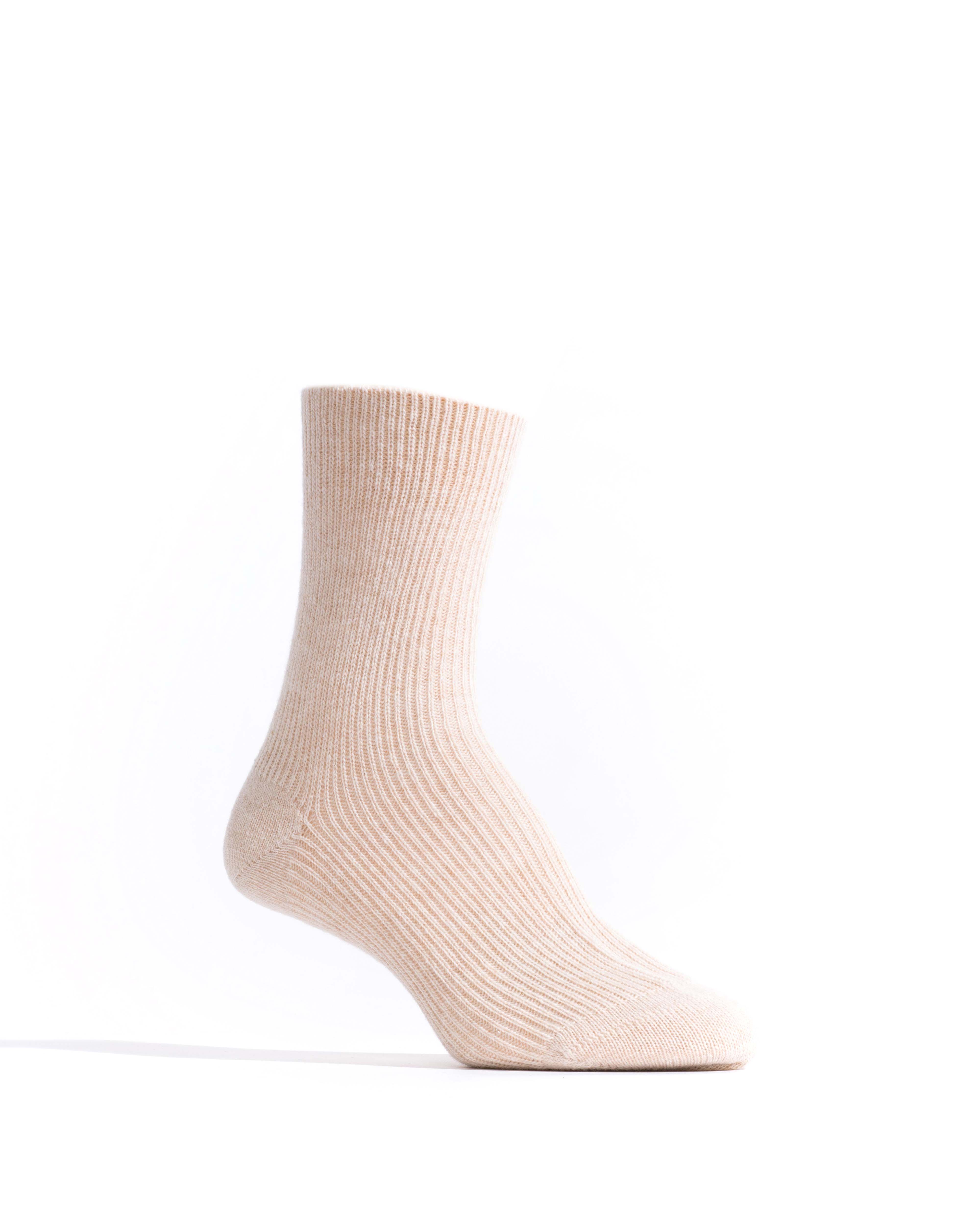 Lanai cashmere socks 70% wool 30% cashmere Powder - Image 2