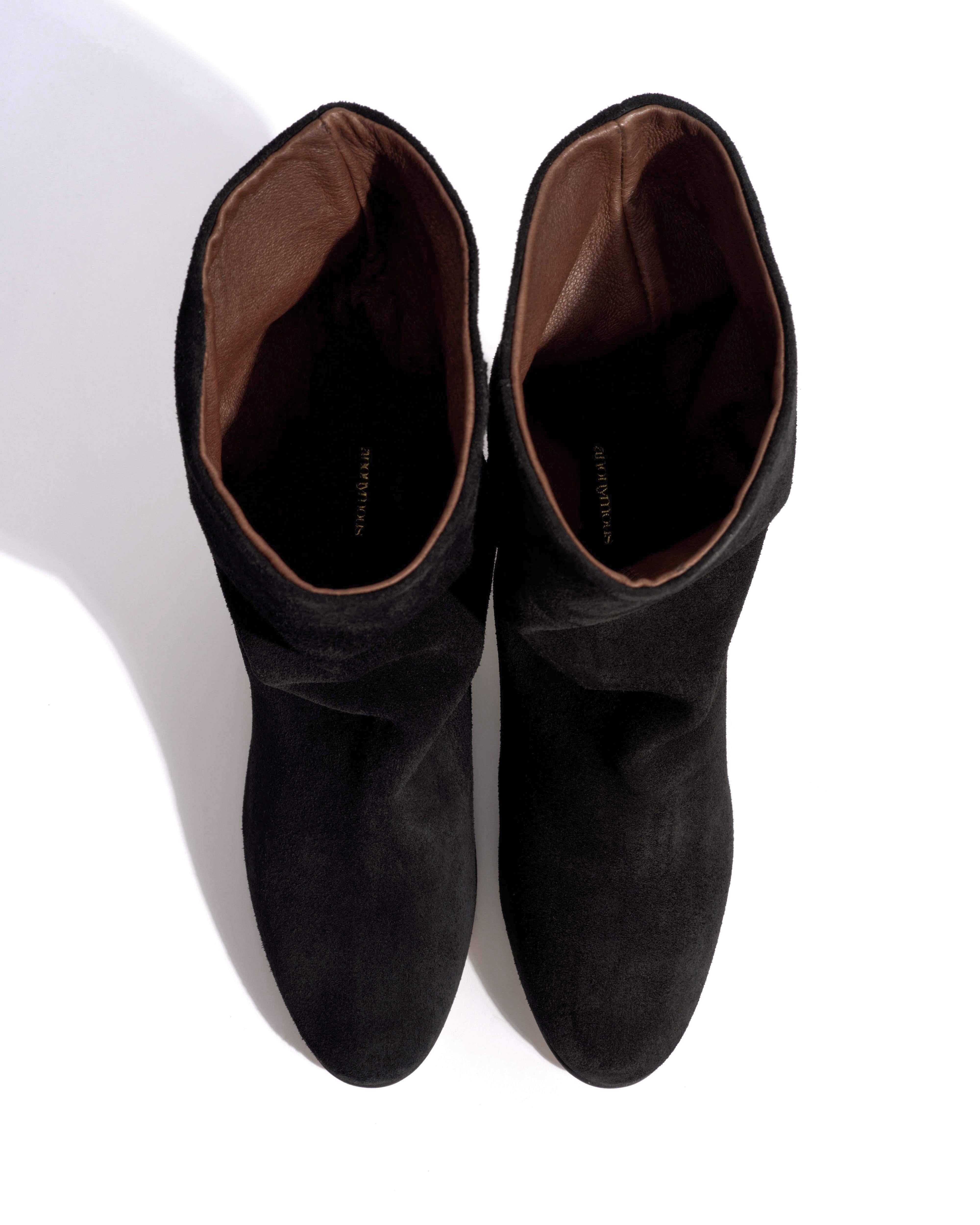 Lully 55 Calf suede Black - Image 5