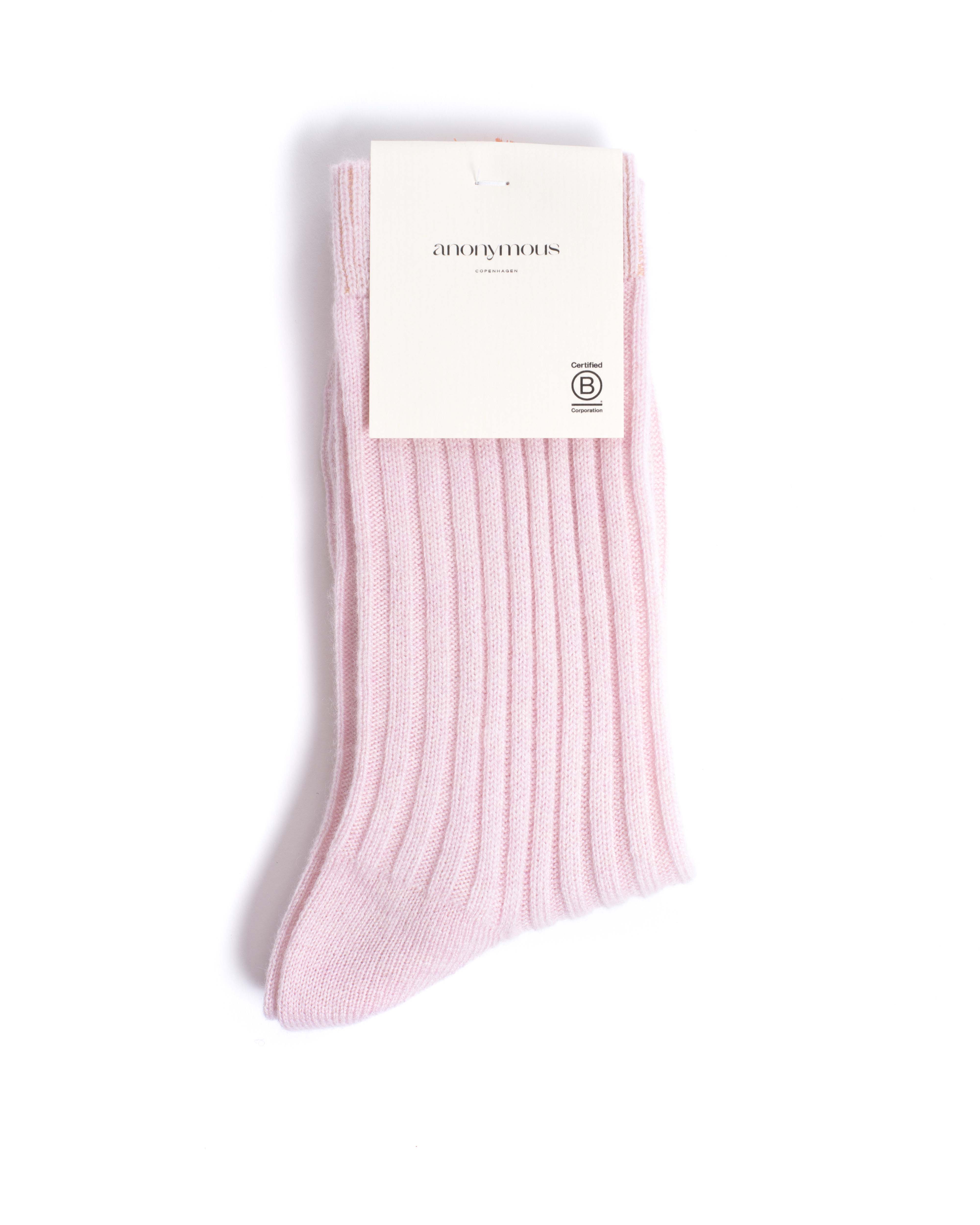 Magdai cashmere socks 100% cashmere (socks) Faded pink - Image 3