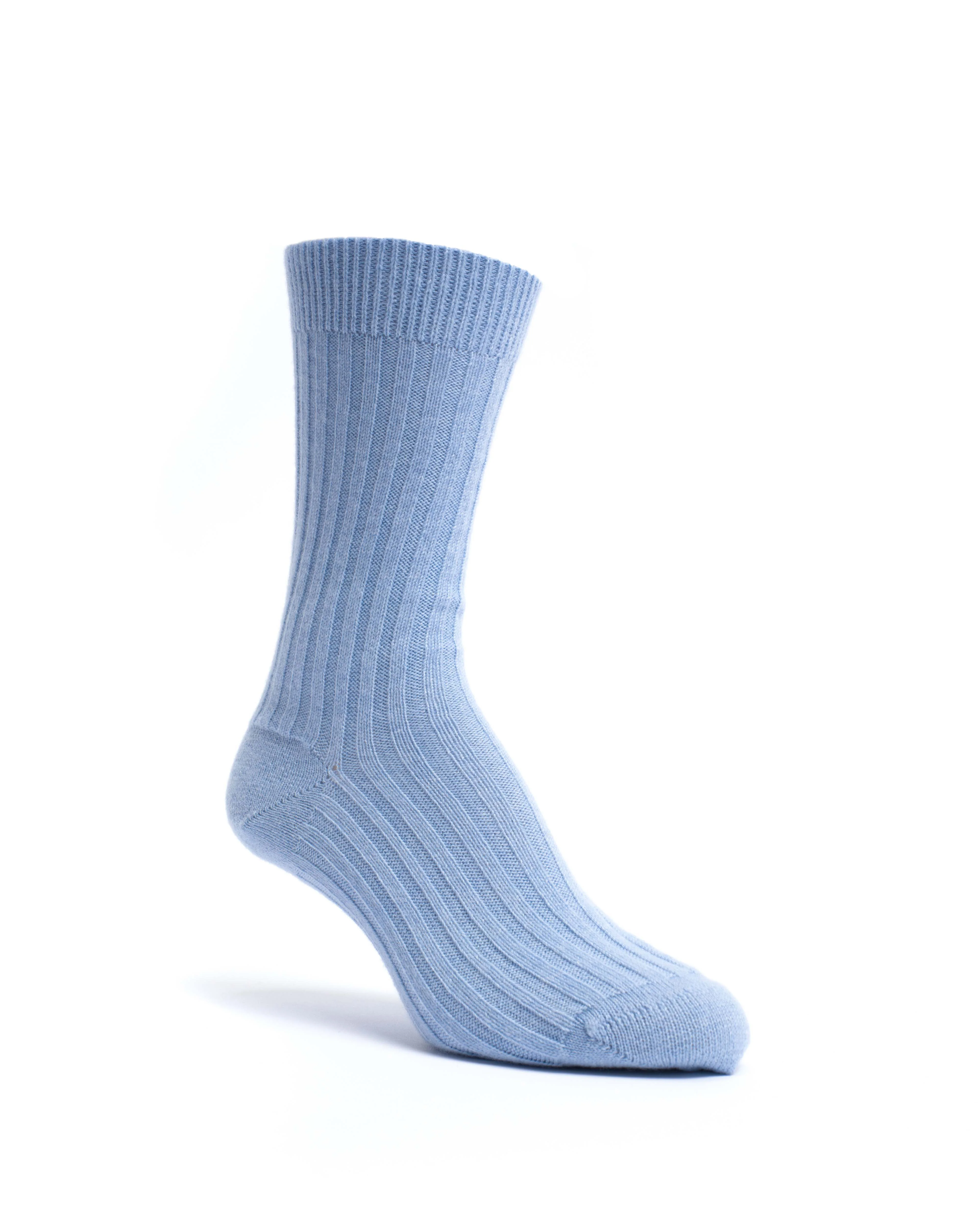 Magdai cashmere socks 100% cashmere (socks) Sky blue - Image 2