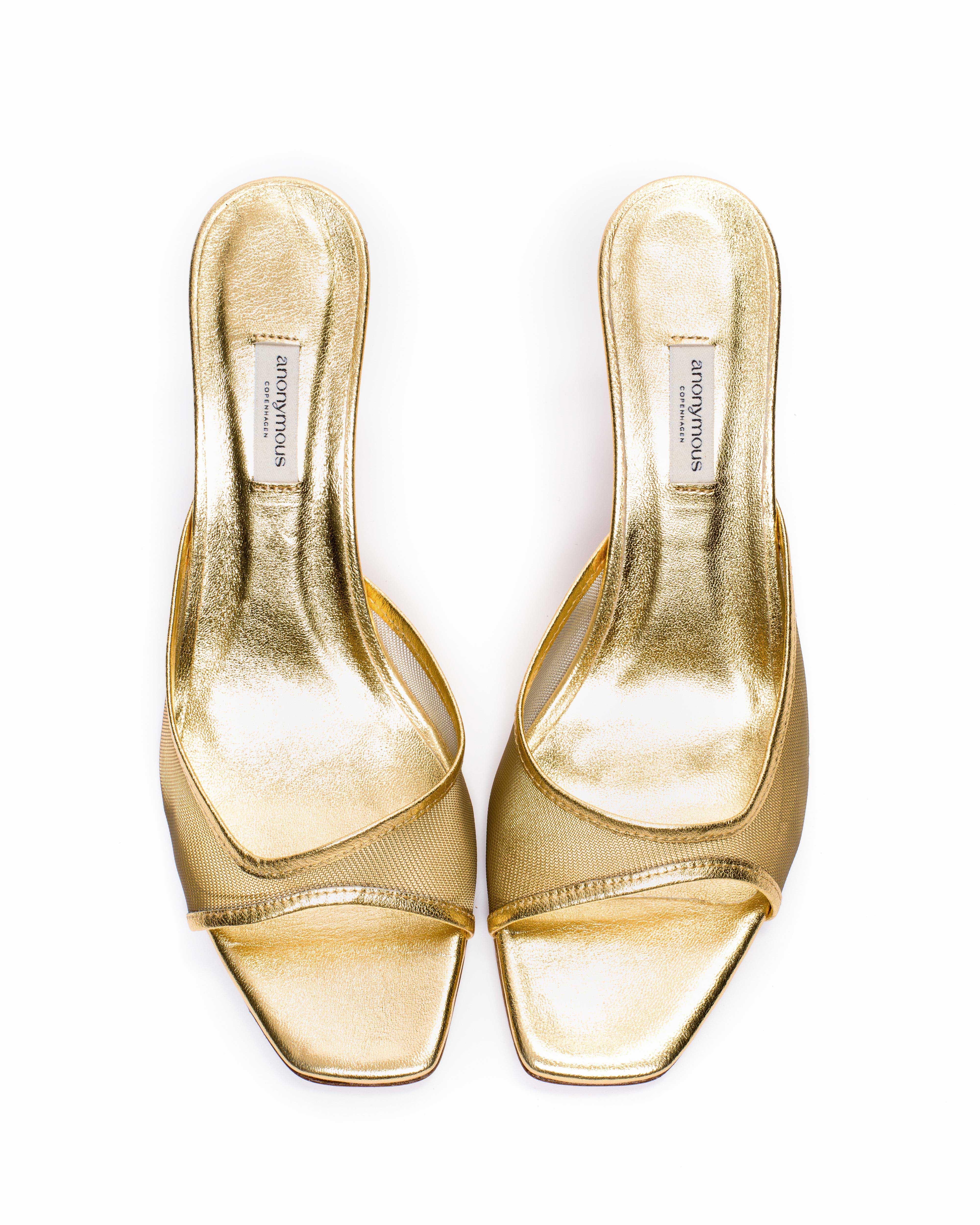 Mazy 75 mesh Metallic goat & mesh Gold - Image 3
