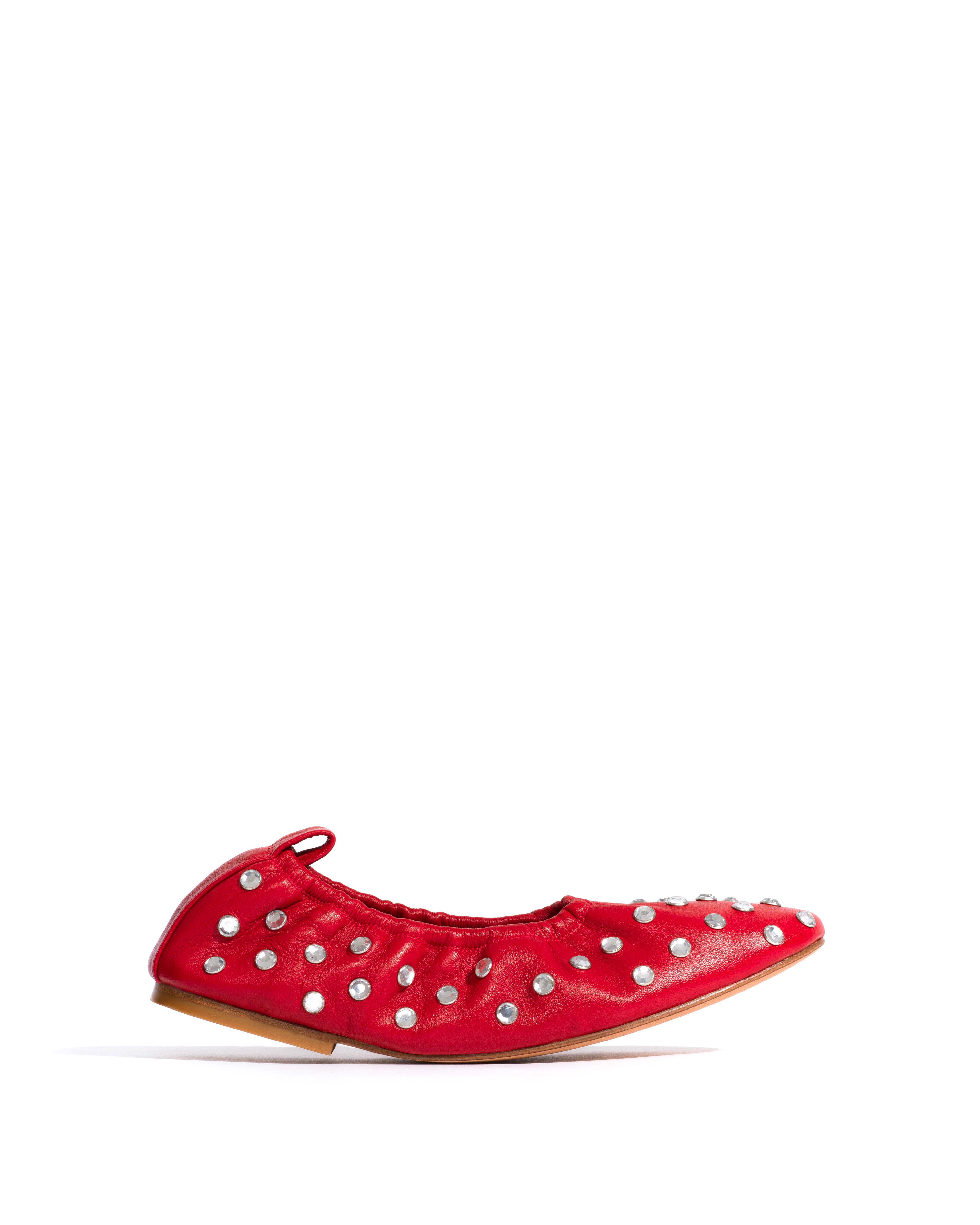 Mirelda crystals Silky lamb Ruby red