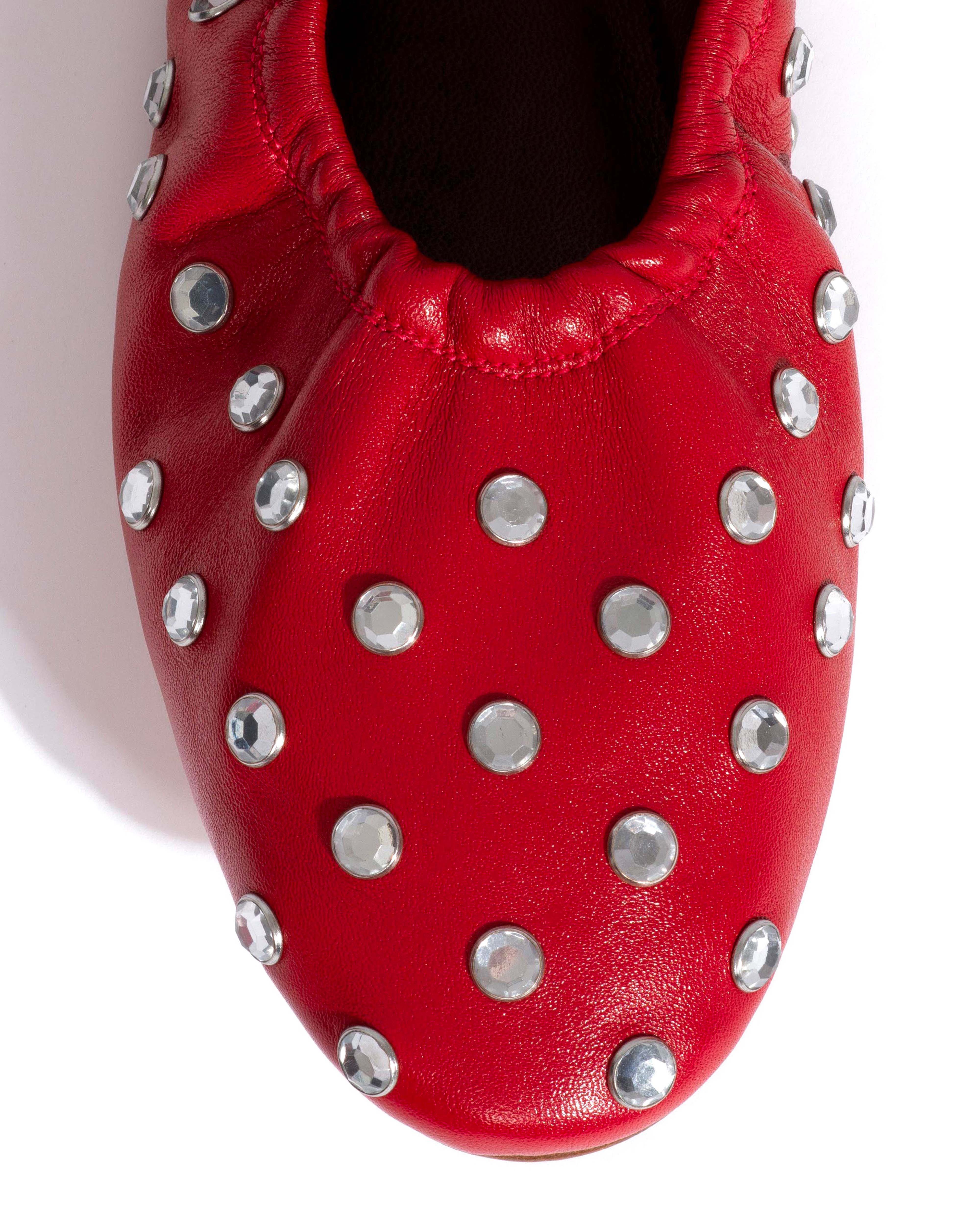 Mirelda crystals Silky lamb Ruby red - Image 5