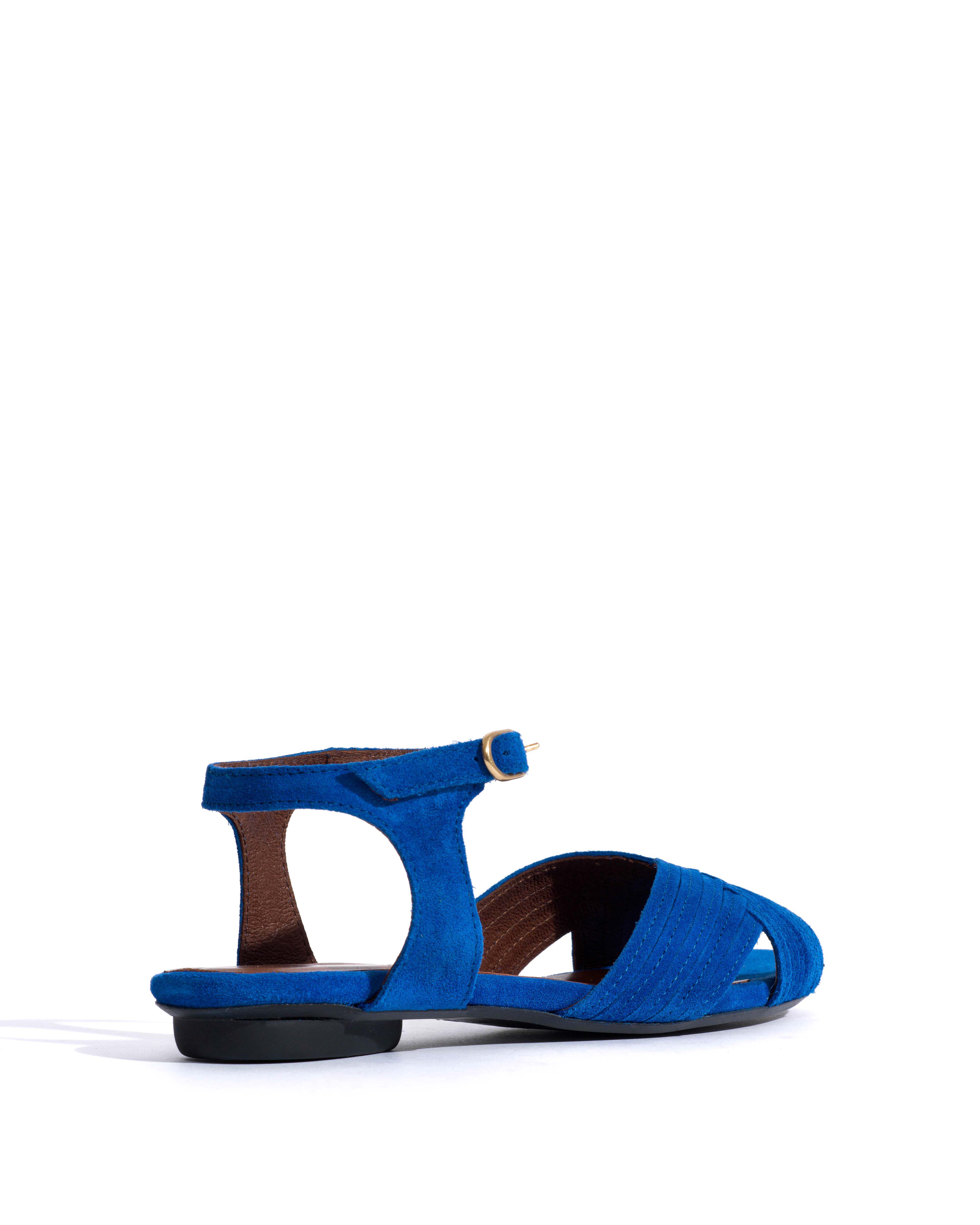 Niabi 10 Calf suede Electric blue - Image 3