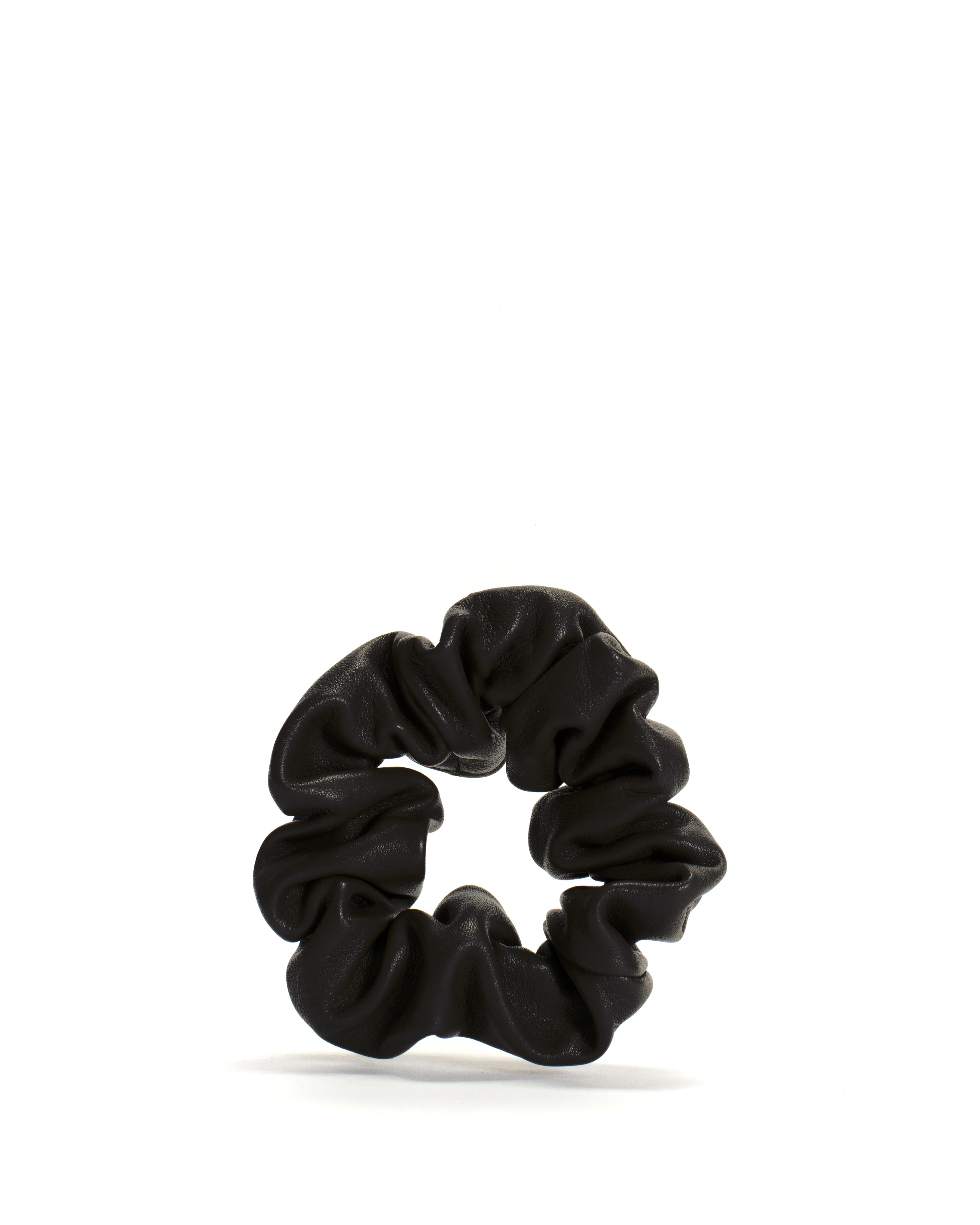 Sandie grand hair elastic Shiny lamb Black