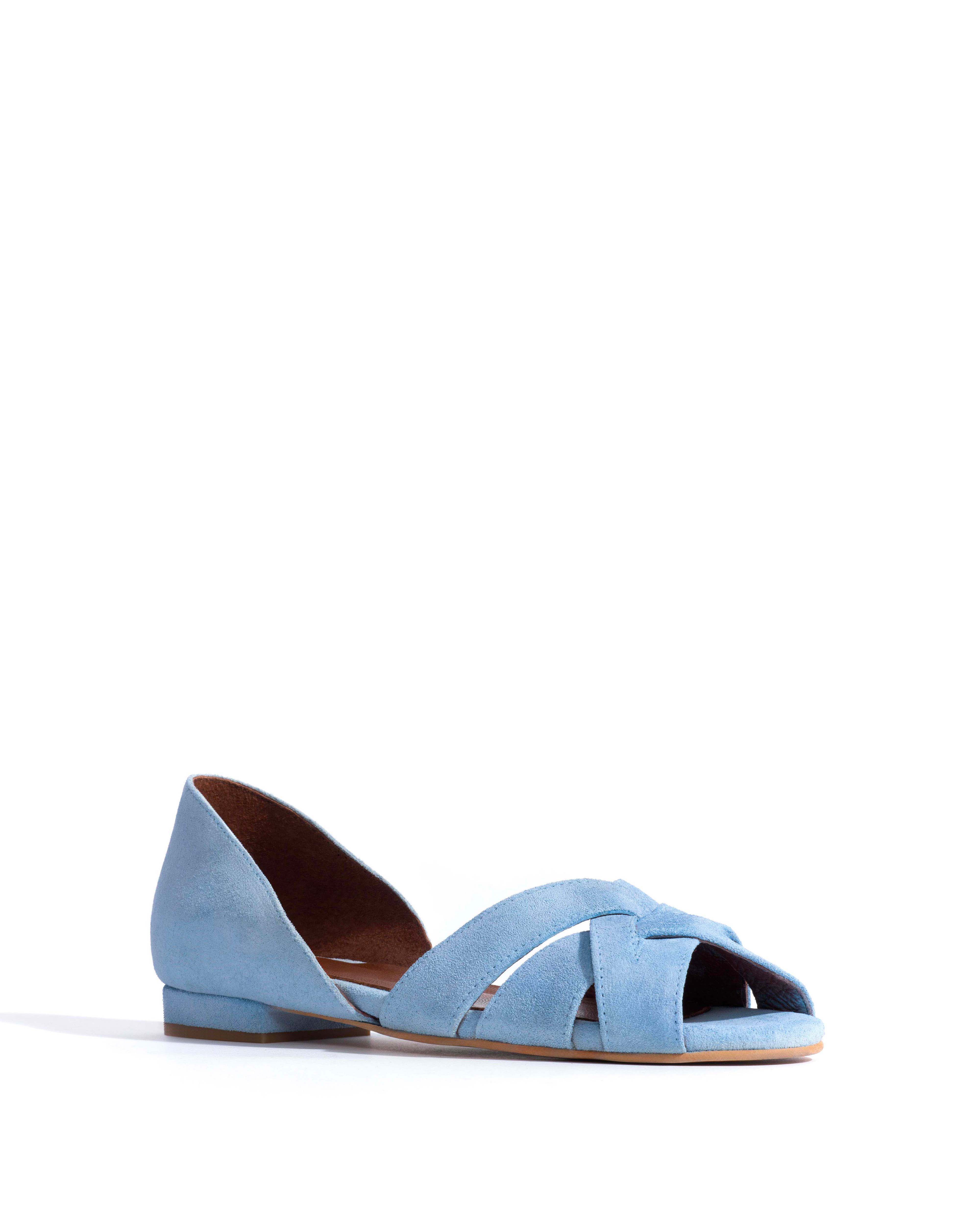 Sanni 20 Calf suede Porcelain blue - Image 2