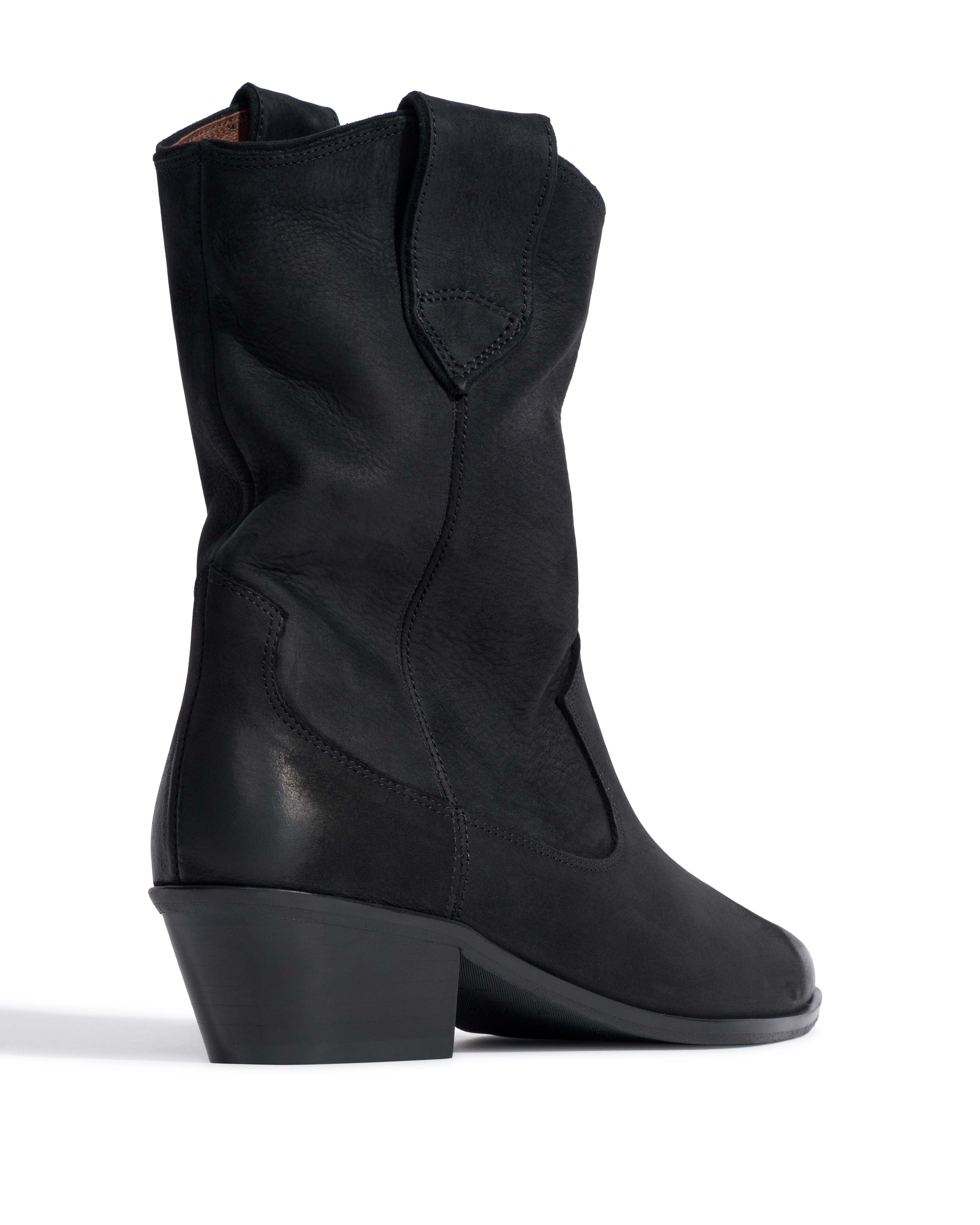 Saseline 35 Soft nubuck calf Black - Image 3