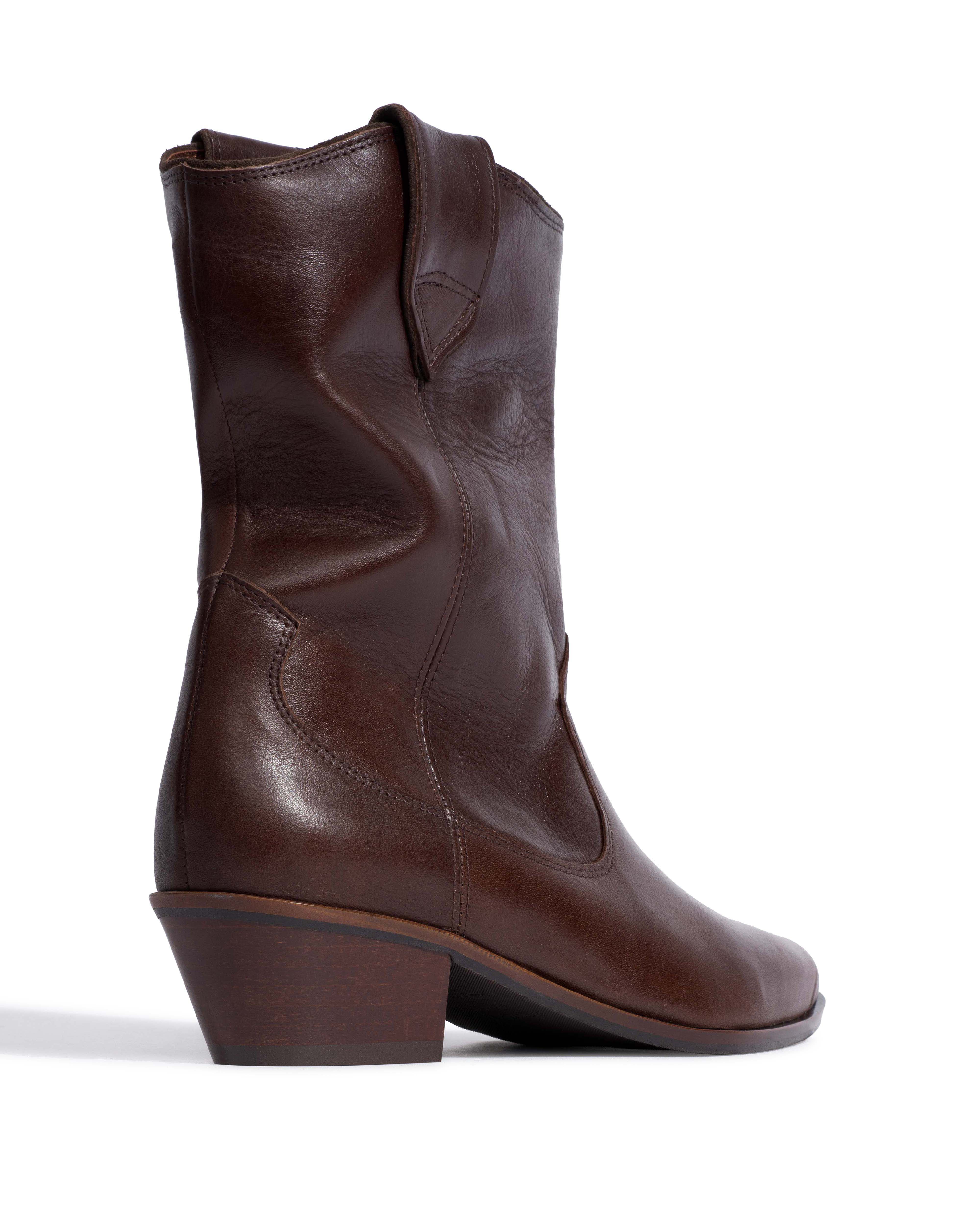Saseline 35 Vegetal soft calf Coffee brown - Image 3