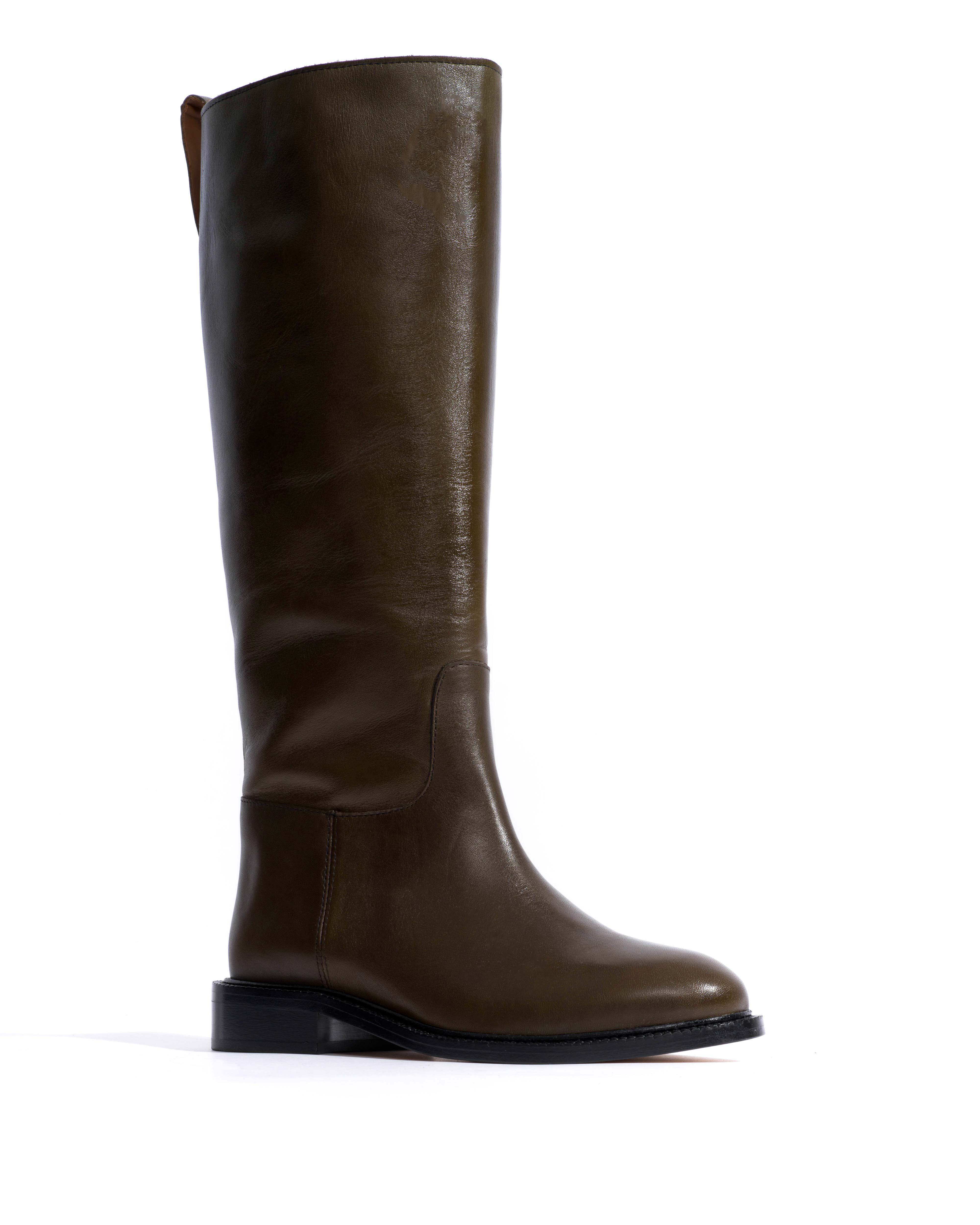 Semih Vegetal soft calf Forrest green - Image 2