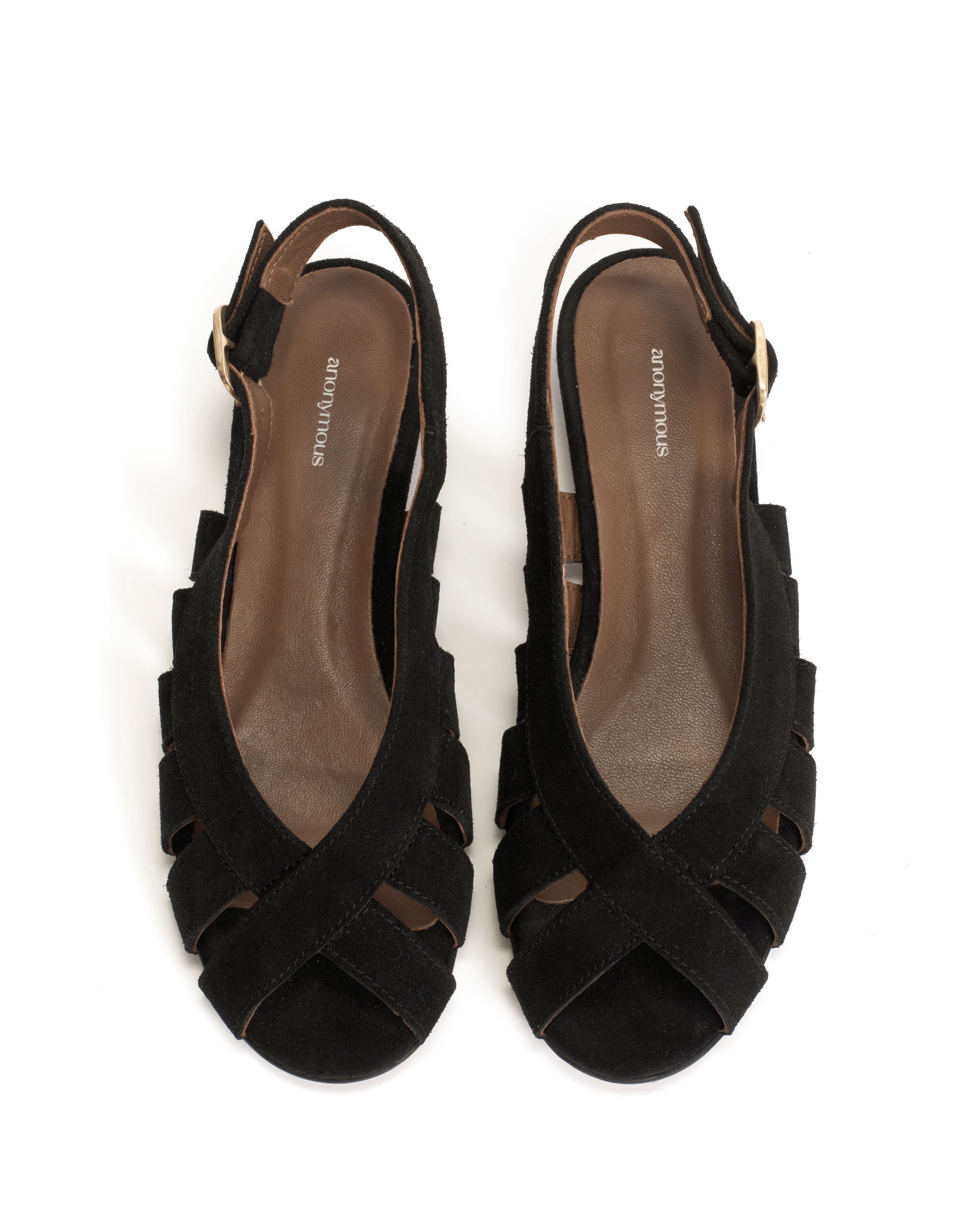 Sophie 20 Calf suede Black - Image 3