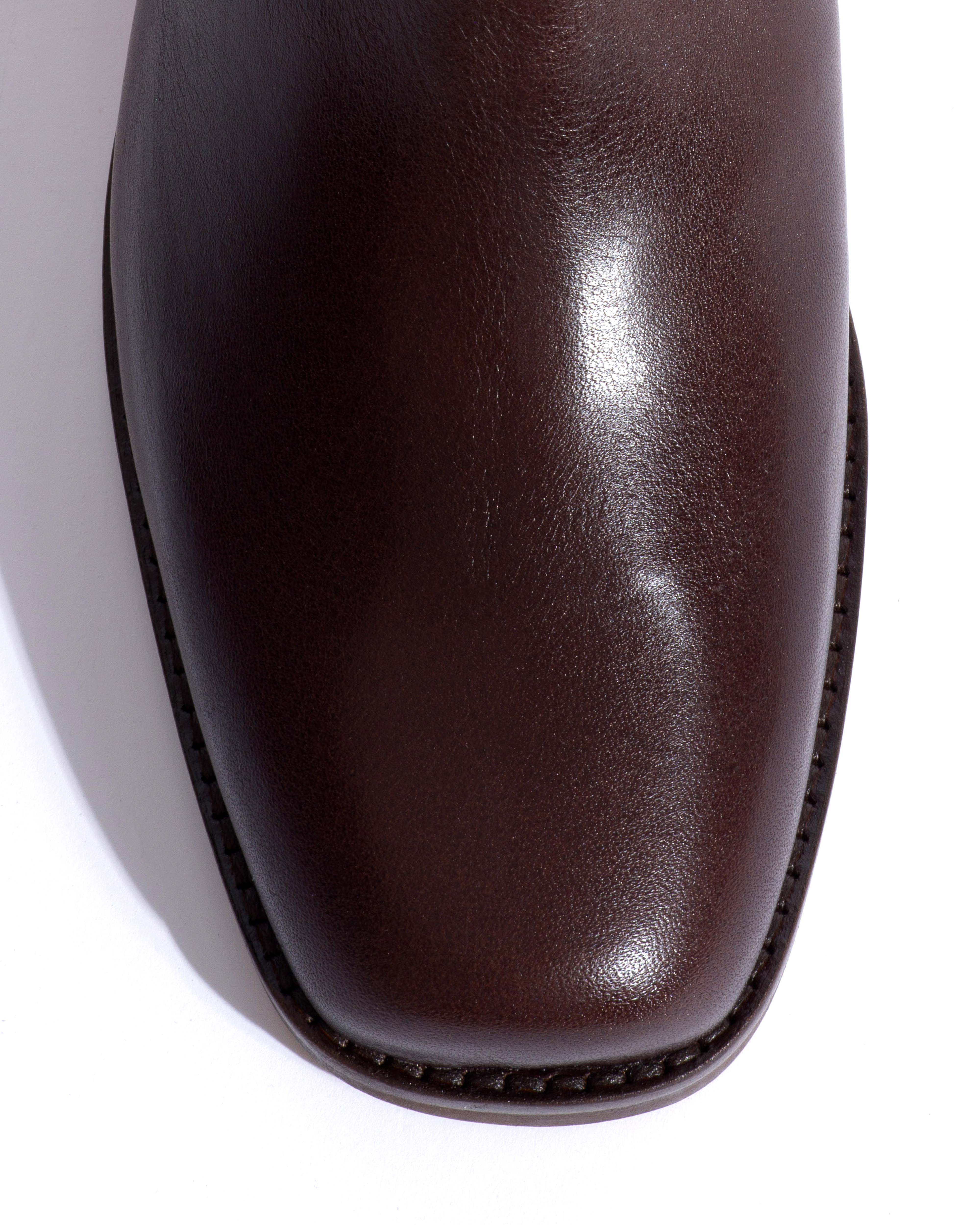 Tarisha Vegetal soft calf Coffee brown - Image 6