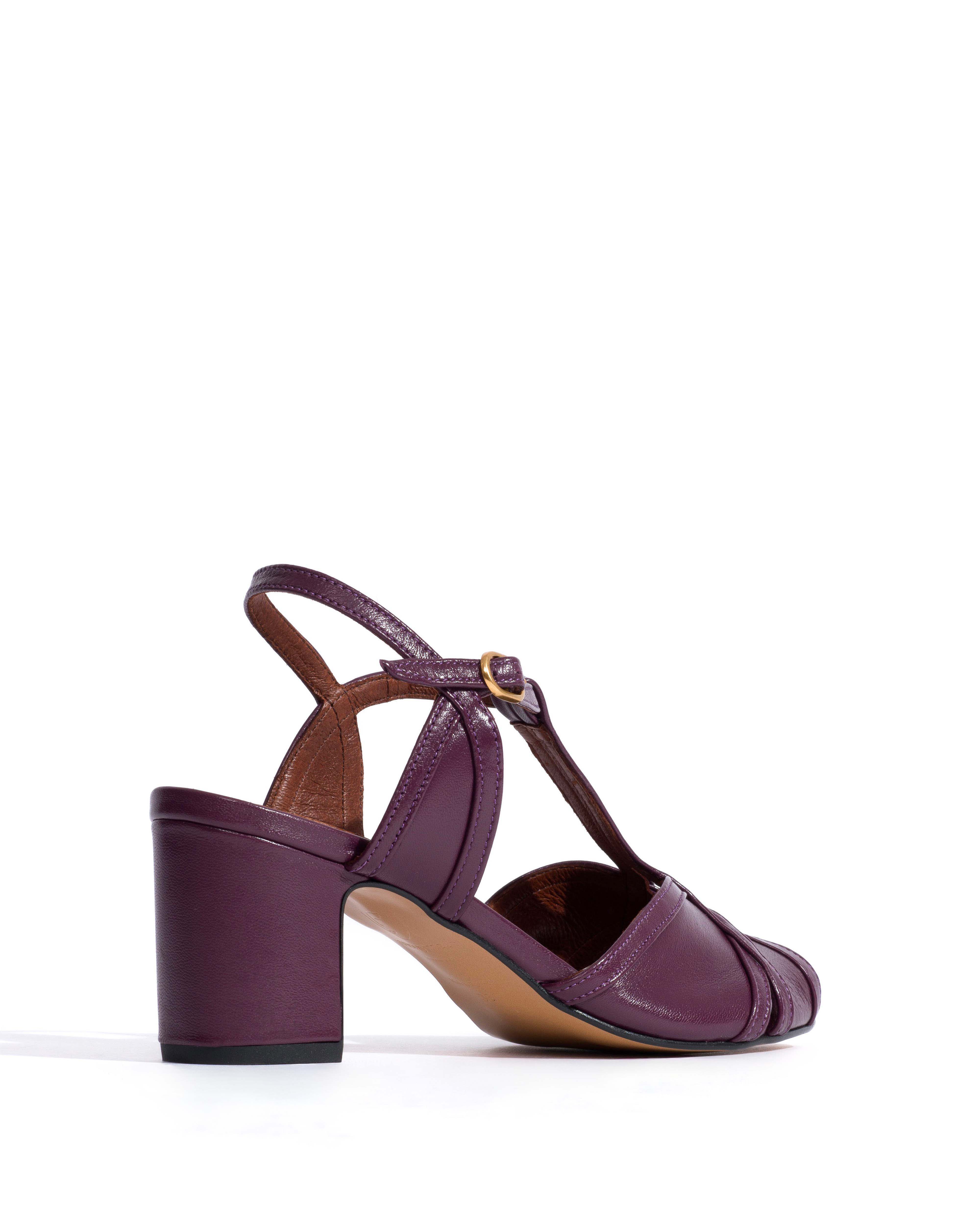 Therese 55 Shiny lamb Fig purple - Image 3