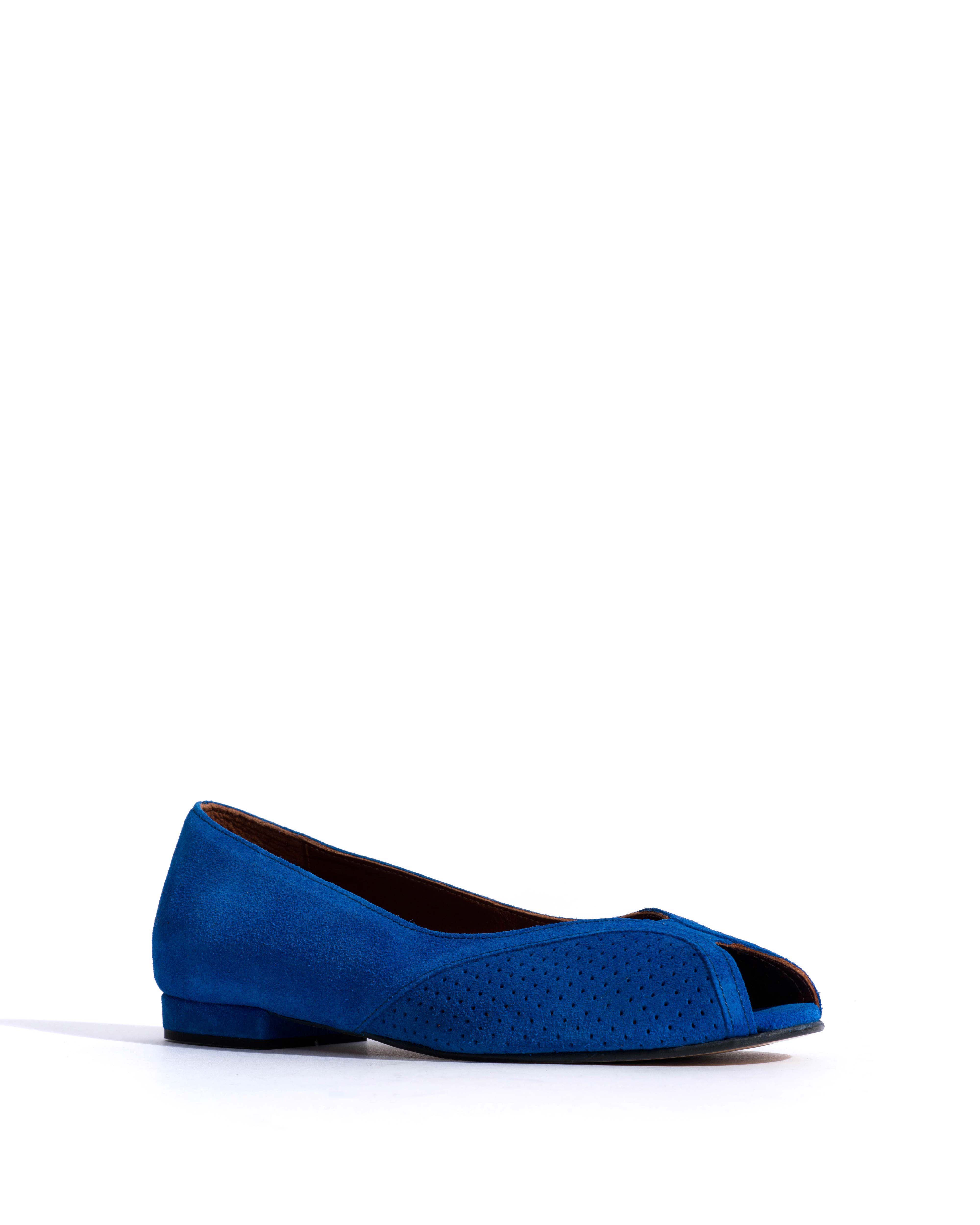 Tiffy Calf suede Electric blue - Image 2