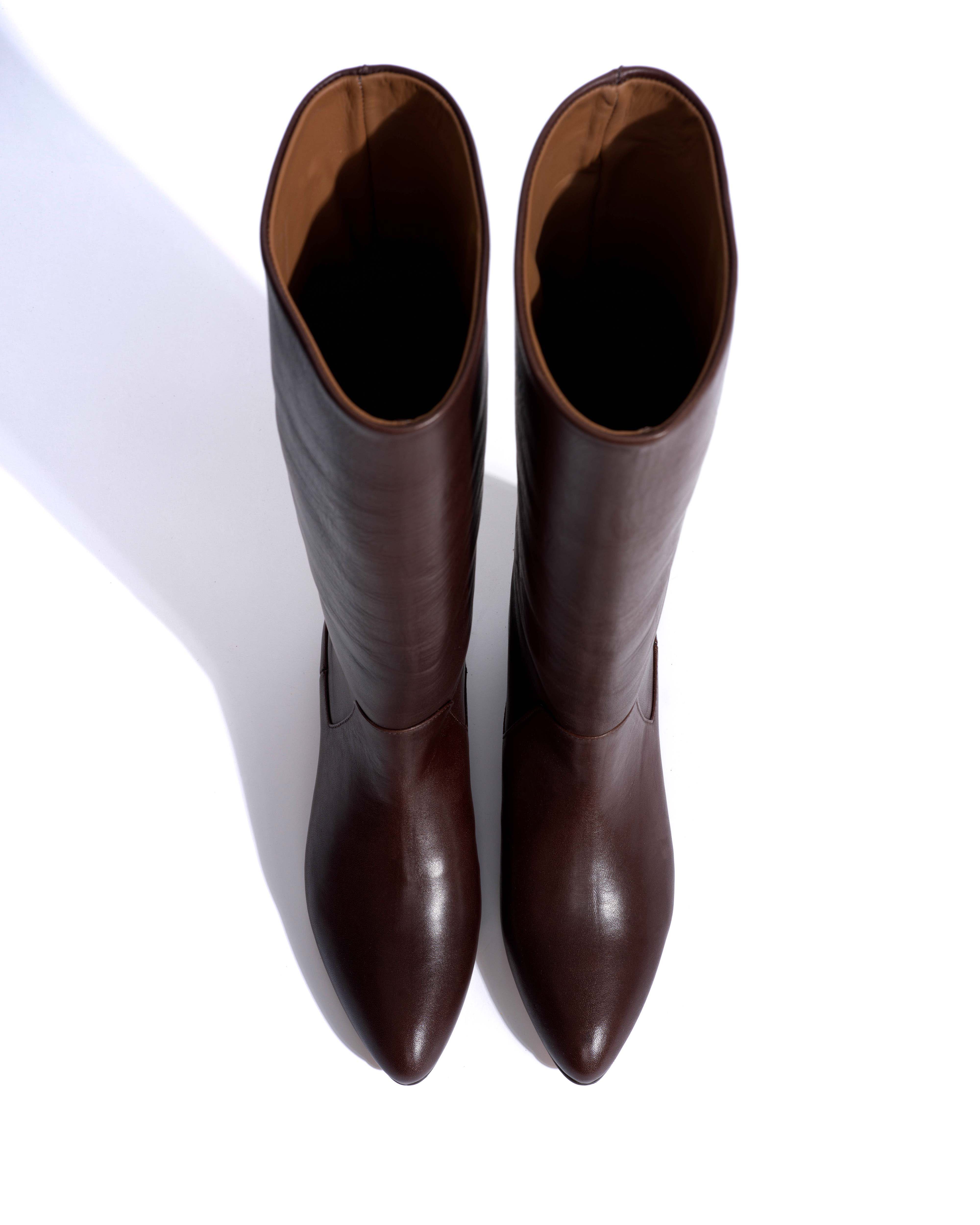 Valle 20 Vegetal soft calf Coffee brown - Image 5