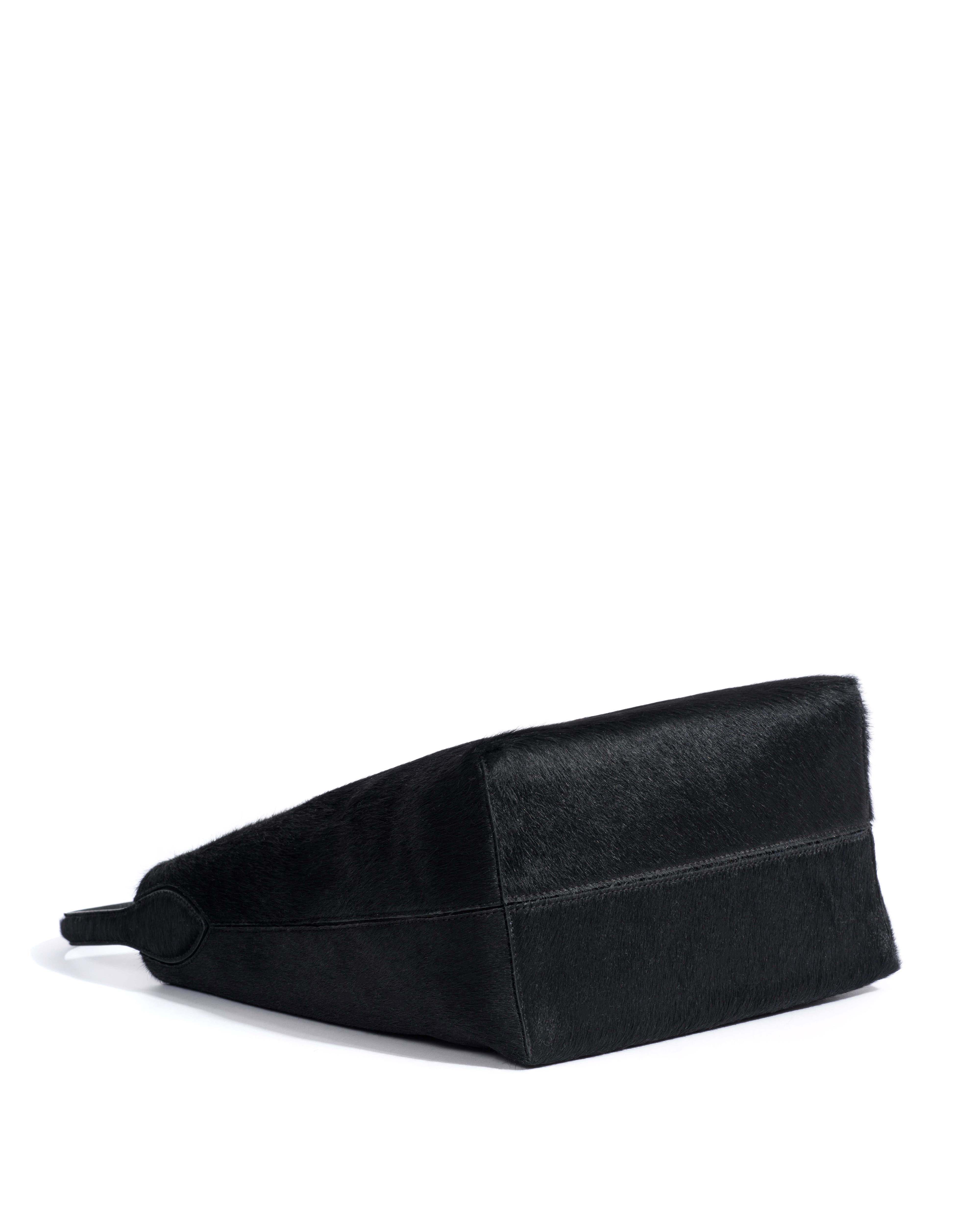 Versa everyday bag Calf hair Black - Image 4