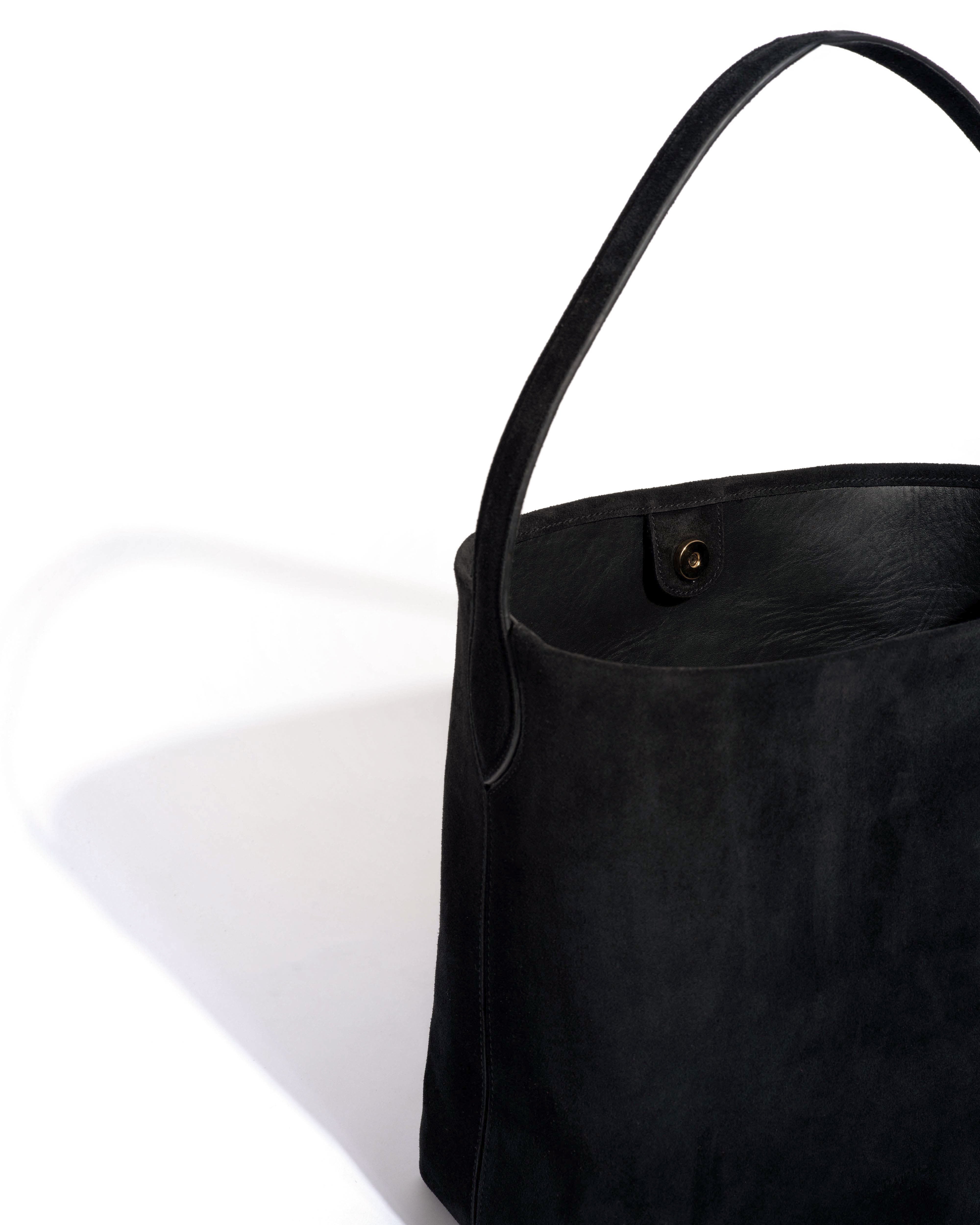 Versa everyday bag Calf suede Black - Image 5