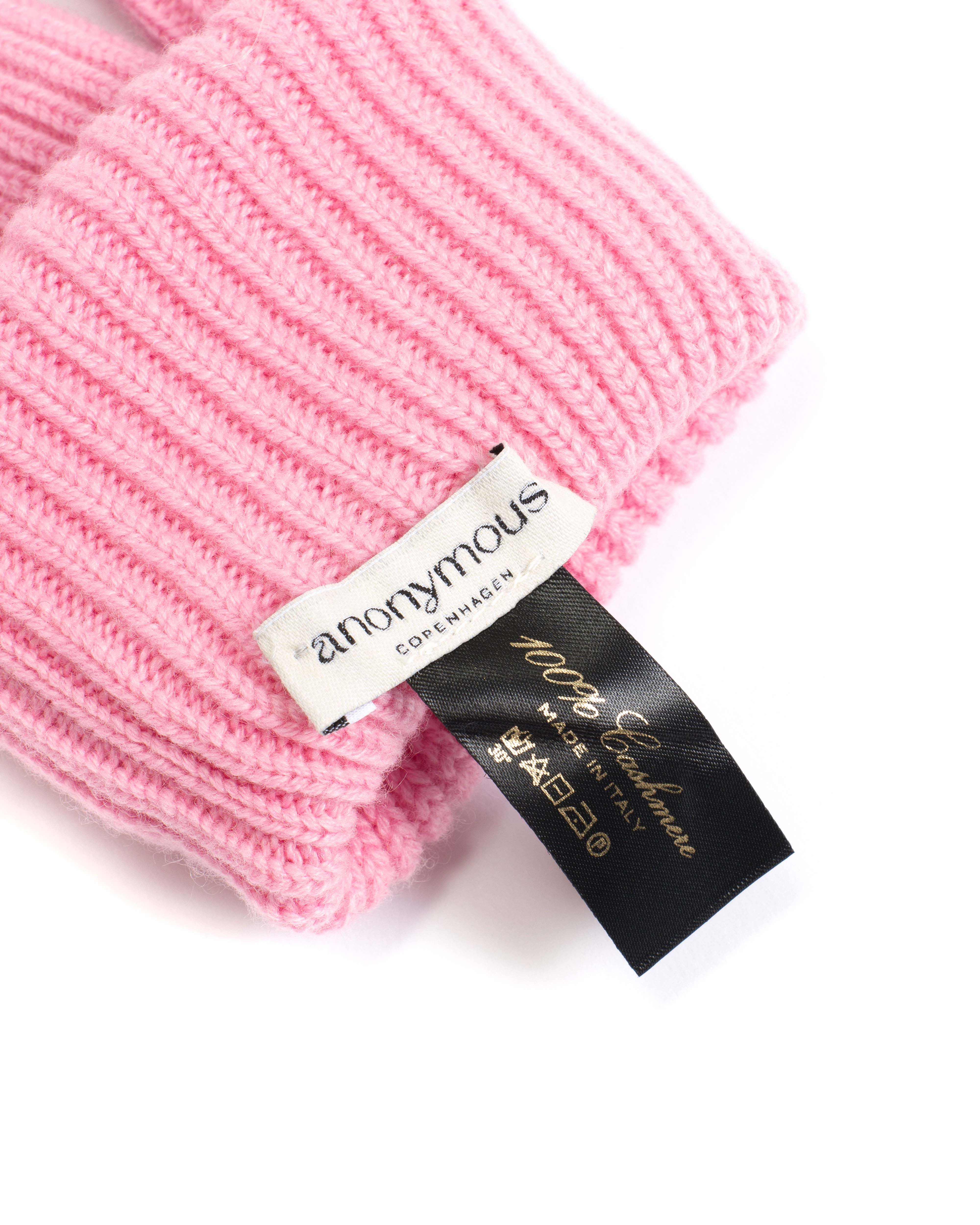 Vinni mitten 100% cashmere Blush pink - Image 5