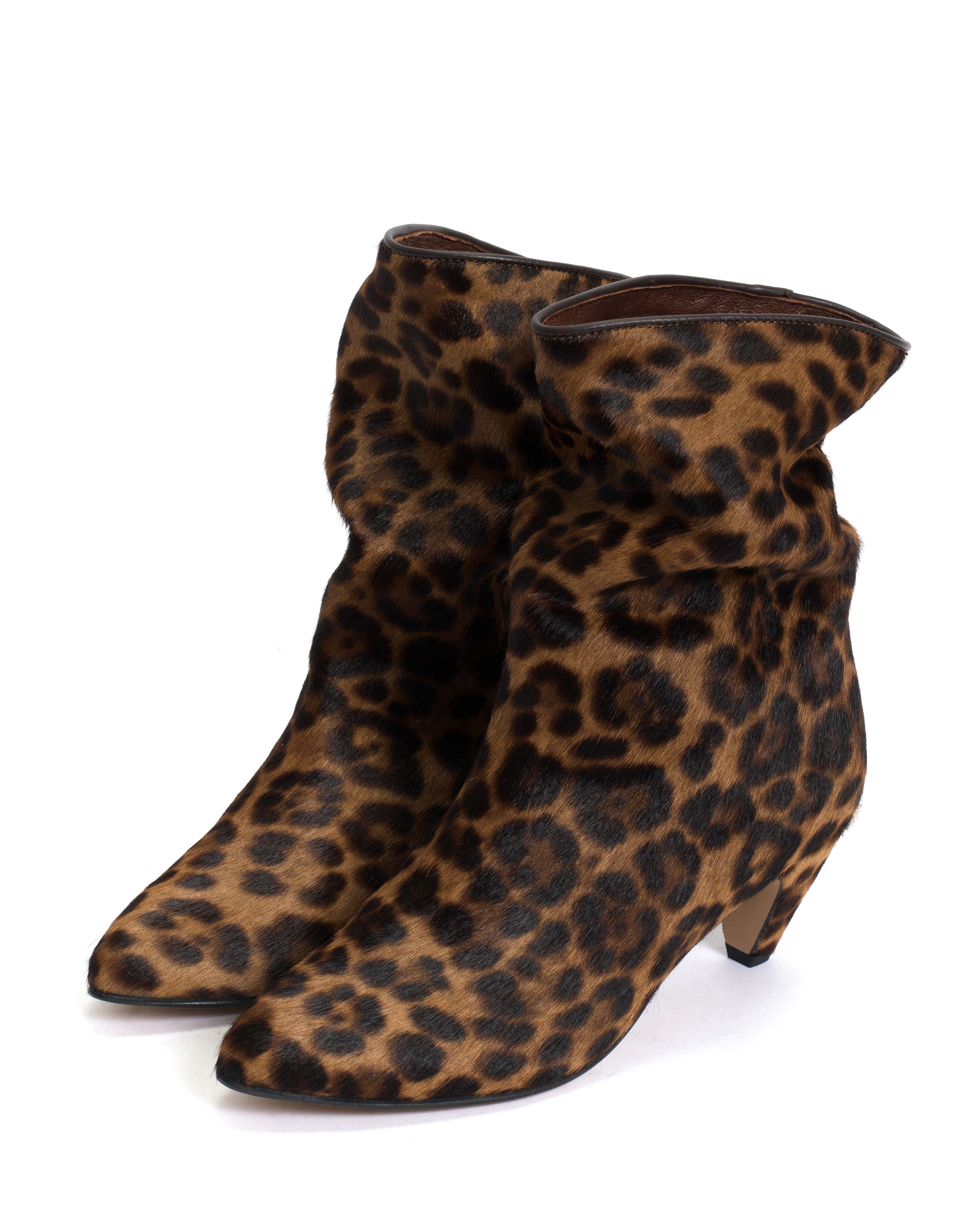 Vully 50 stiletto Calf hair Leopard - Image 2
