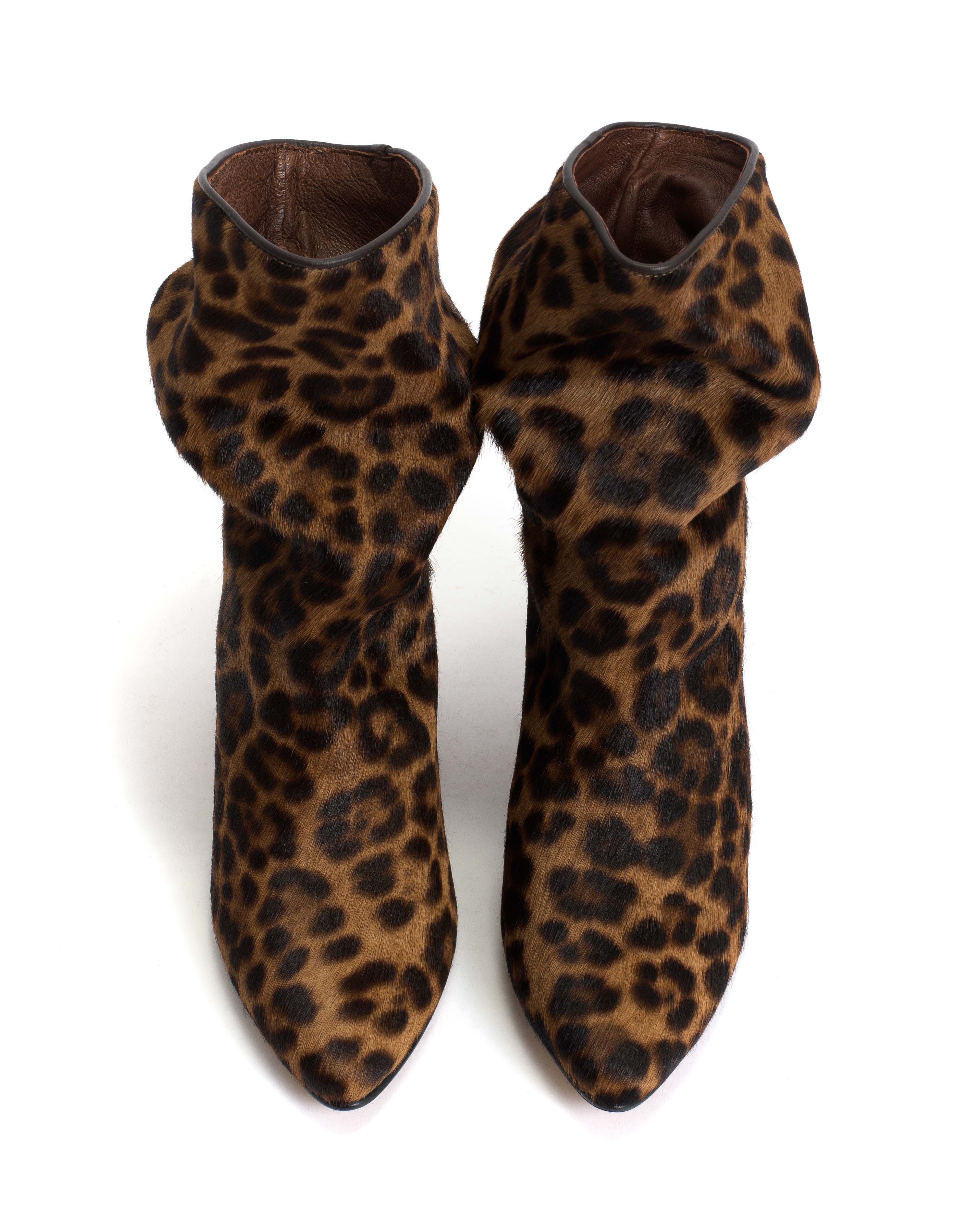 Vully 50 stiletto Calf hair Leopard - Image 3