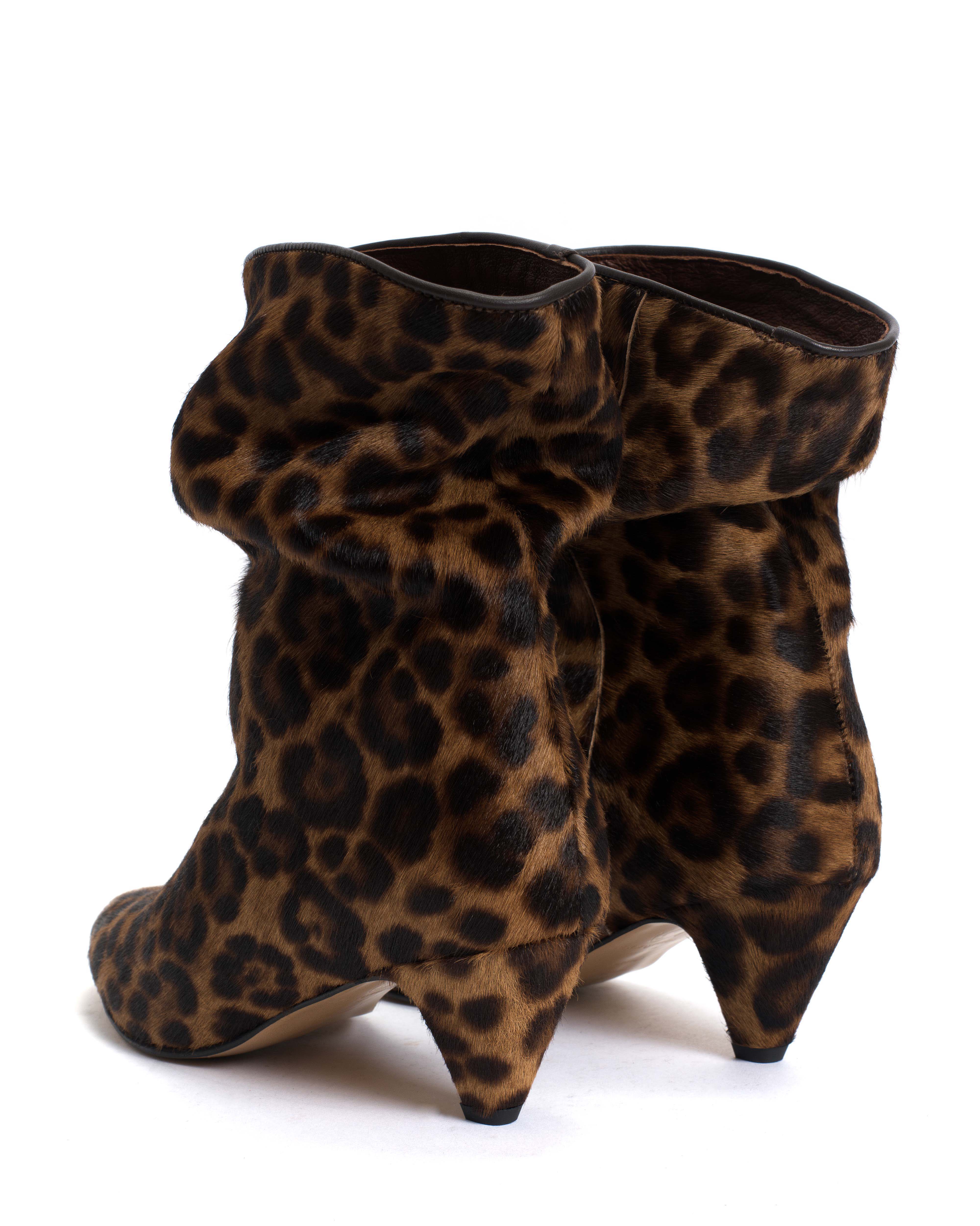 Vully 50 stiletto Calf hair Leopard - Image 4