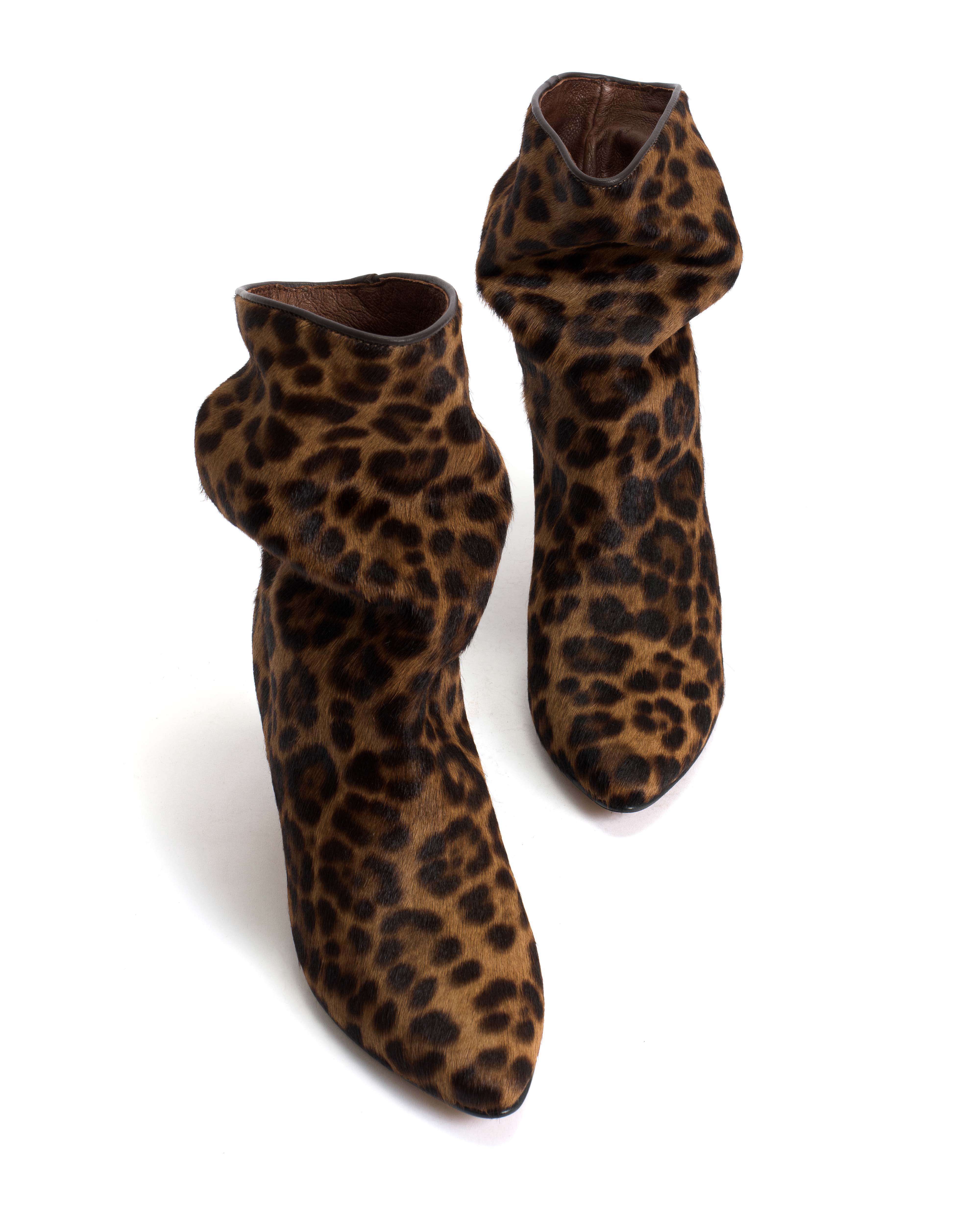 Vully 50 stiletto Calf hair Leopard - Image 5