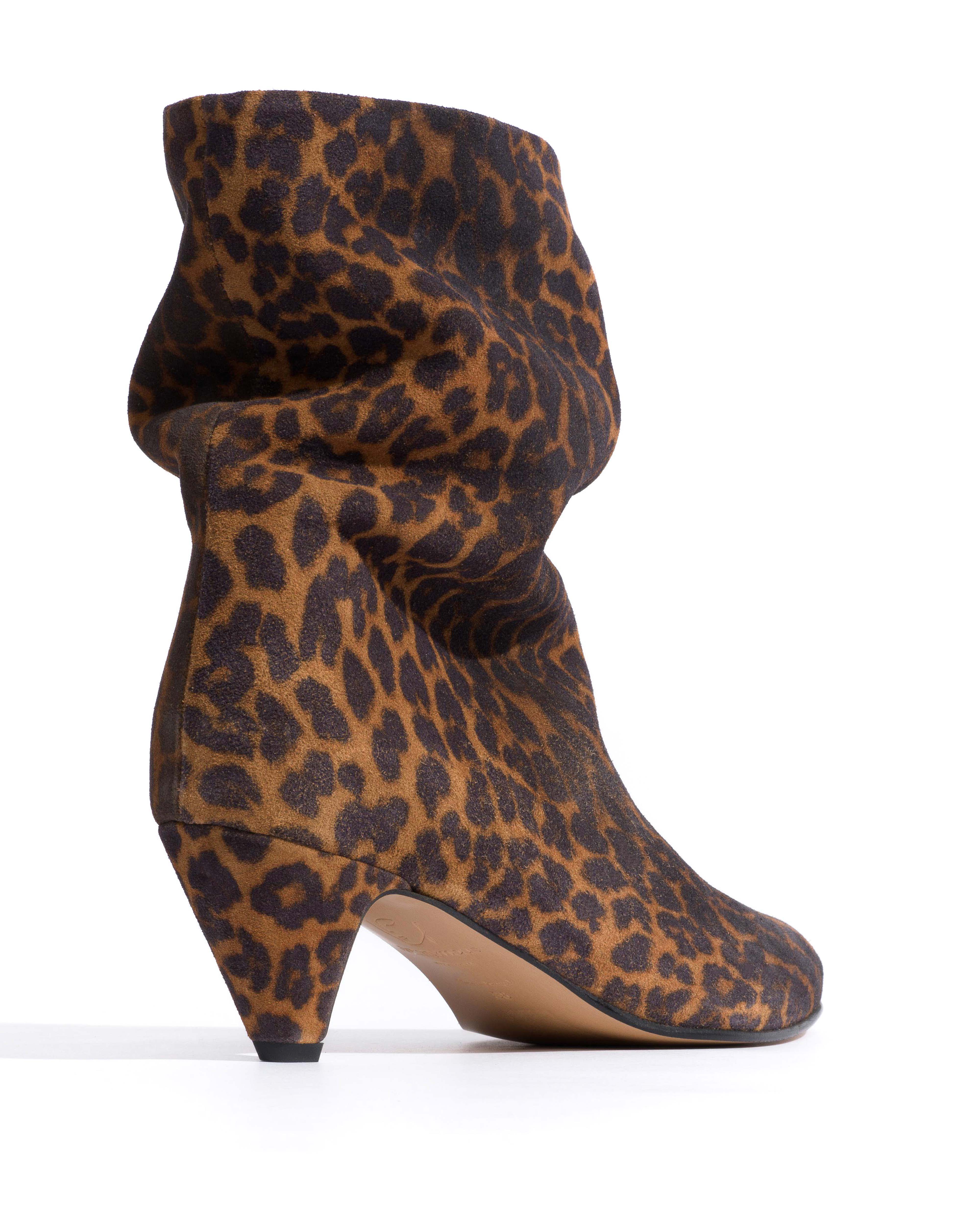 Vully 50 stiletto Calf suede print Leopard - Image 4