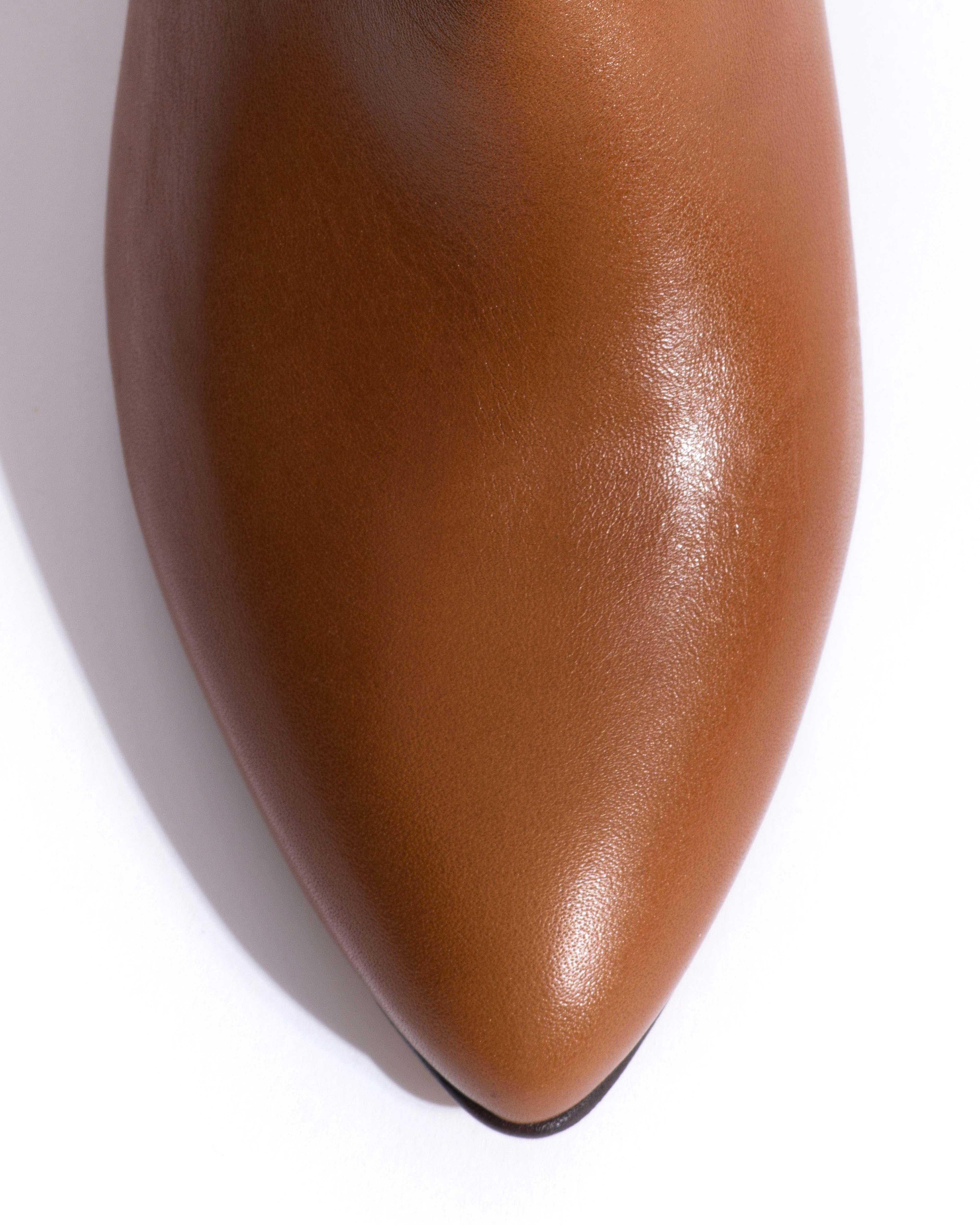 Vully 50 triangle Vegetal soft calf Cinnamon - Image 5