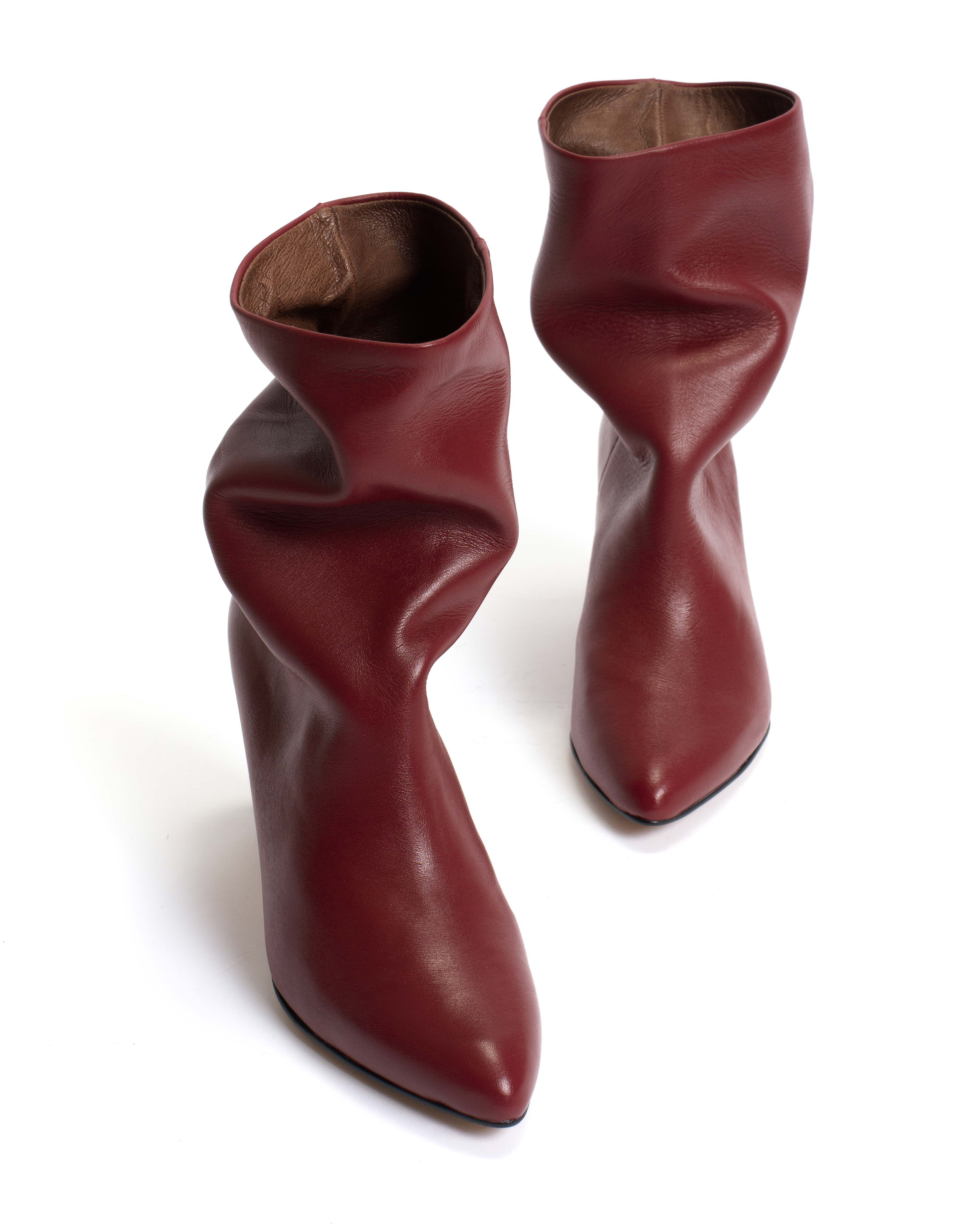Vully 75 stiletto Soft calf Pomegranate - Image 5