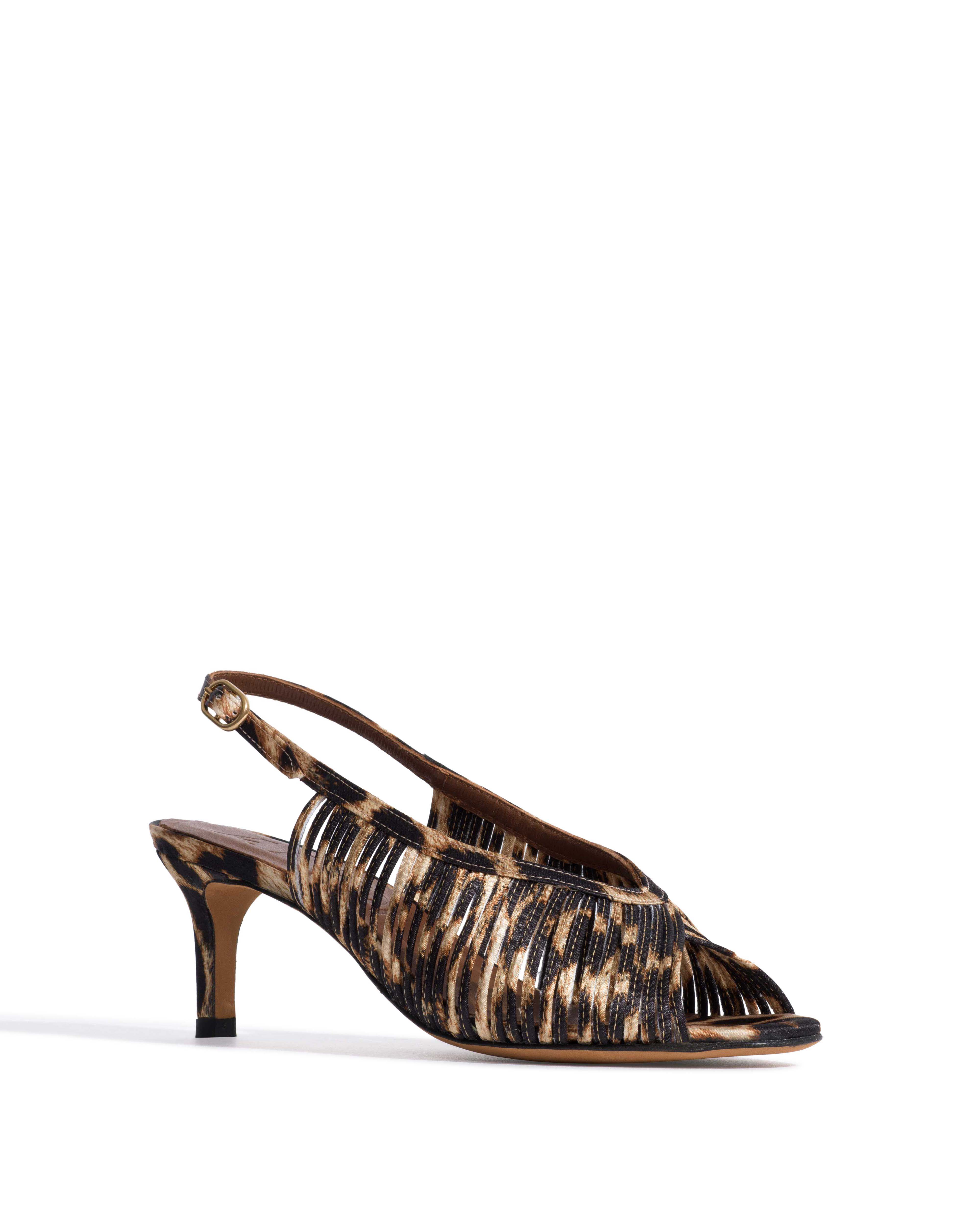 Zenia 55 Satin print Leopard - Image 2